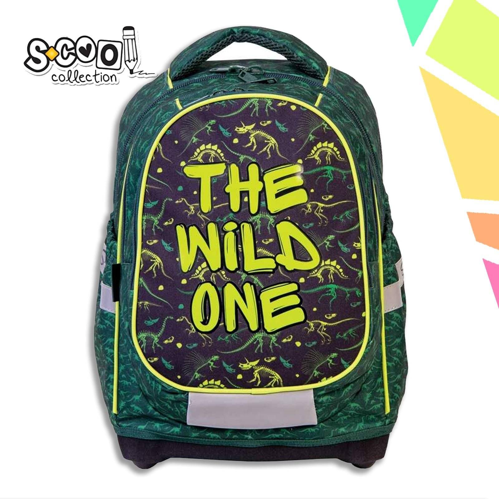 Ghiozdan anatomic THE WILDE ONE, 42 cm - S-COOL - imagine 1