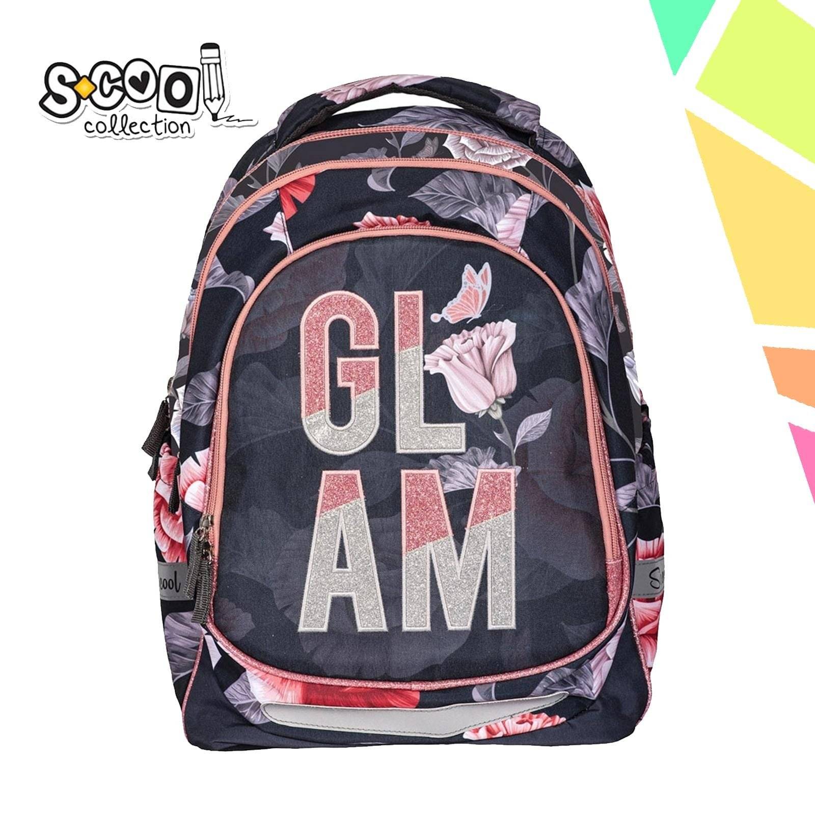 Ghiozdan anatomic LIGHT GLAM, 41x28x21 cm S-COOL - imagine 1