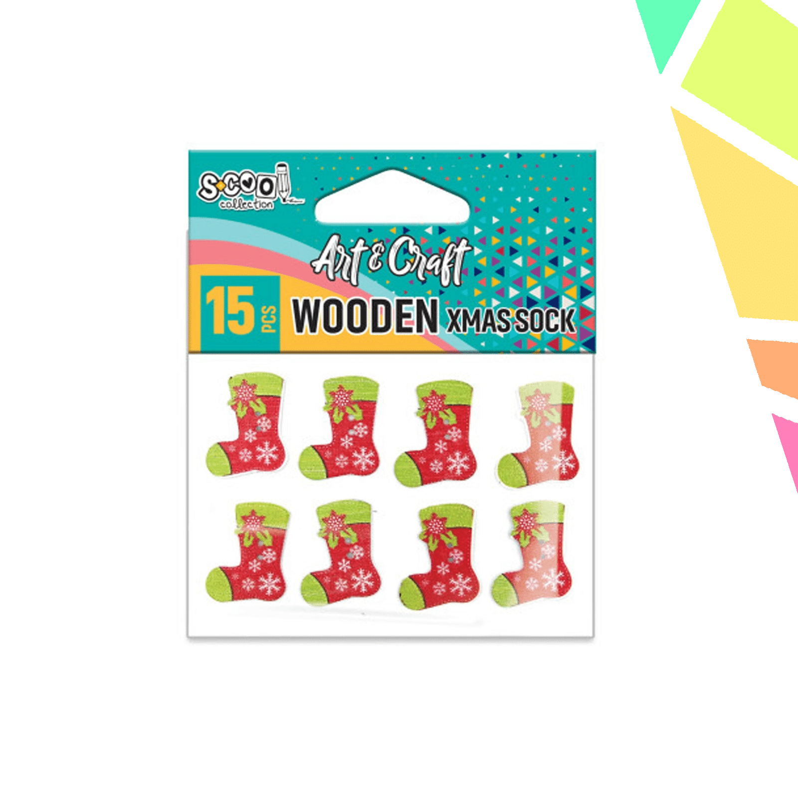Accesorii craft, Sosete din lemn - S-COOL - imagine 1
