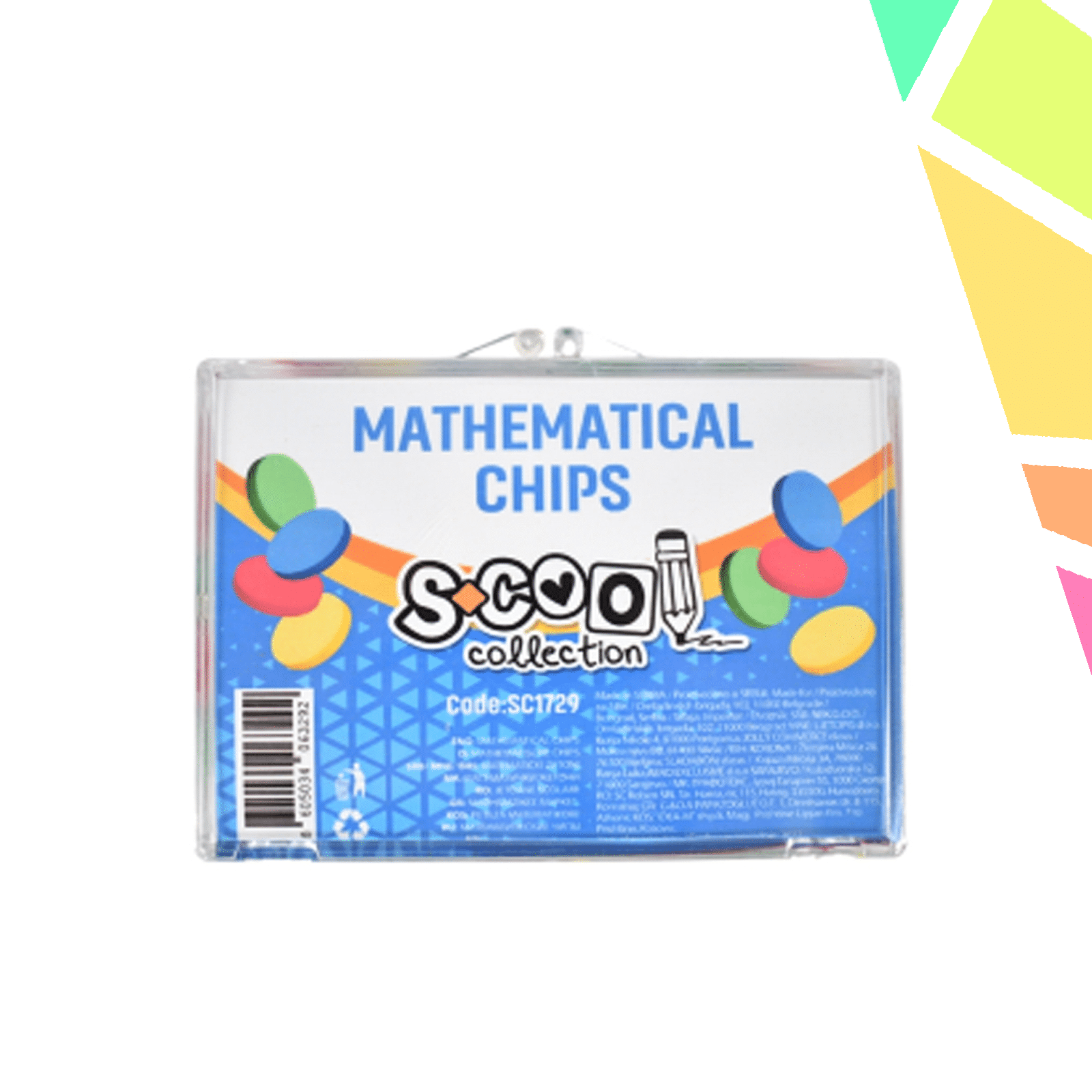 Jetoane din plastic pentru numarat si sortat - S-COOL - imagine 1