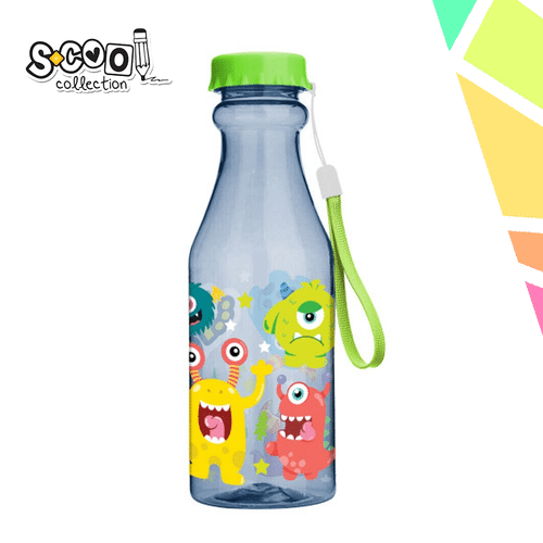 Sticla apa 500 ml, plastic, Scary, 6.5x20 cm - S-COOL - imagine 1