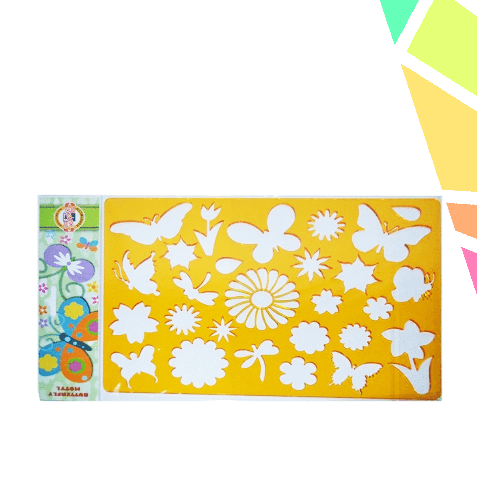 J6REjZN.png Sablon Fluturi Si Flori, 26,5x18,5 Cm - imagine 1