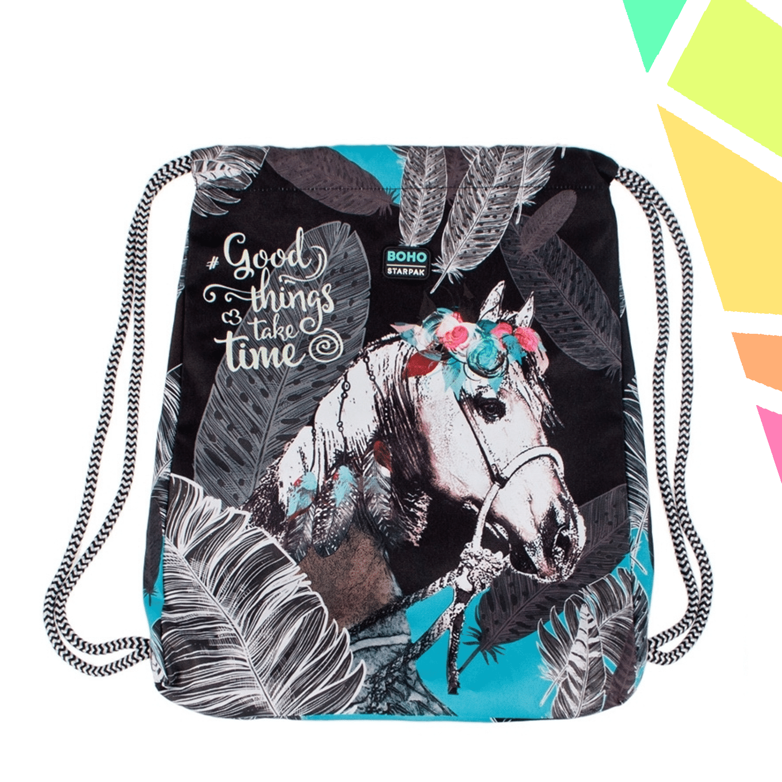 J6c9T5x.png Sac sport Boho, 46x35,5 cm - STARPAK - imagine 1