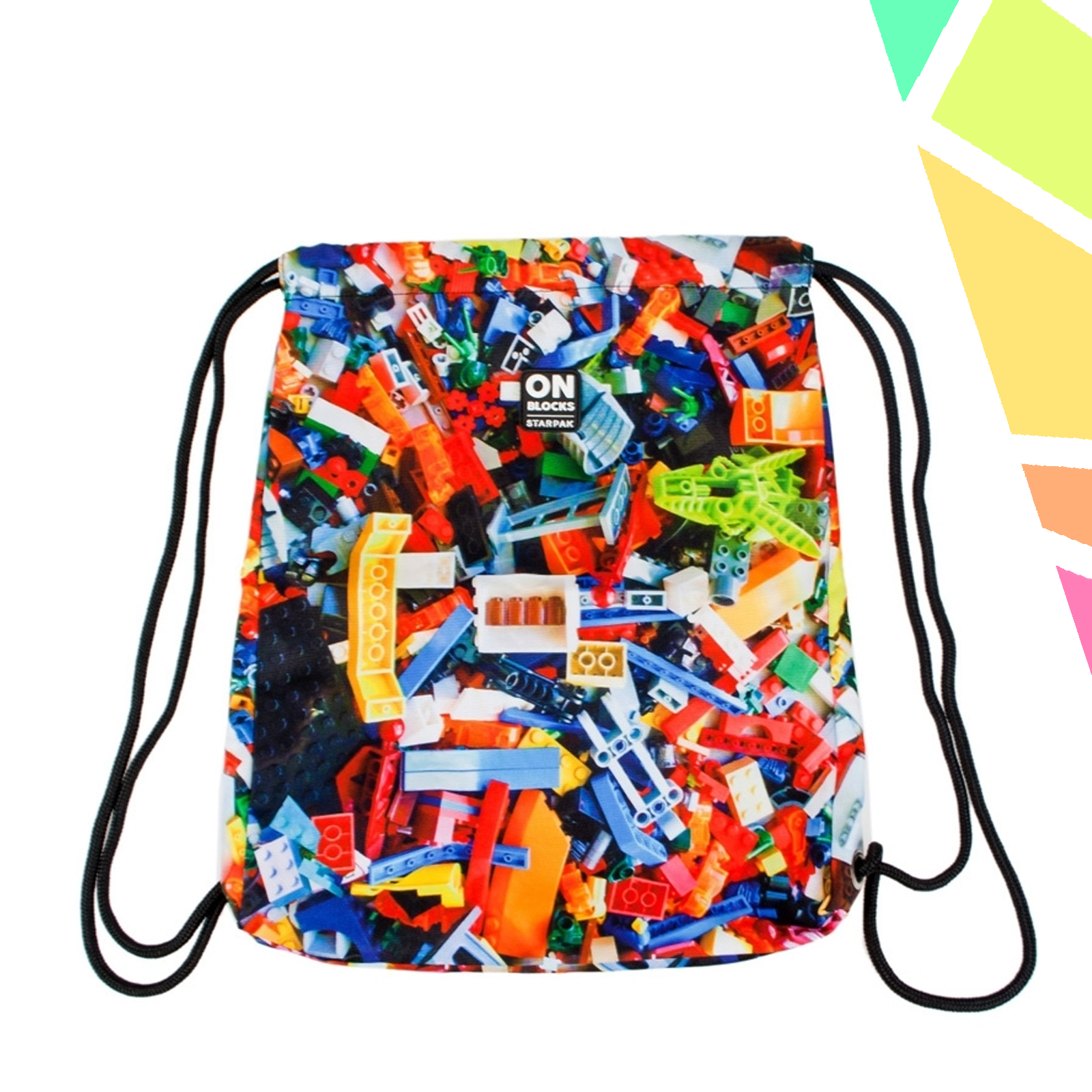 Sac sport Blocks, 46x35,5 cm - STARPAK - imagine 1