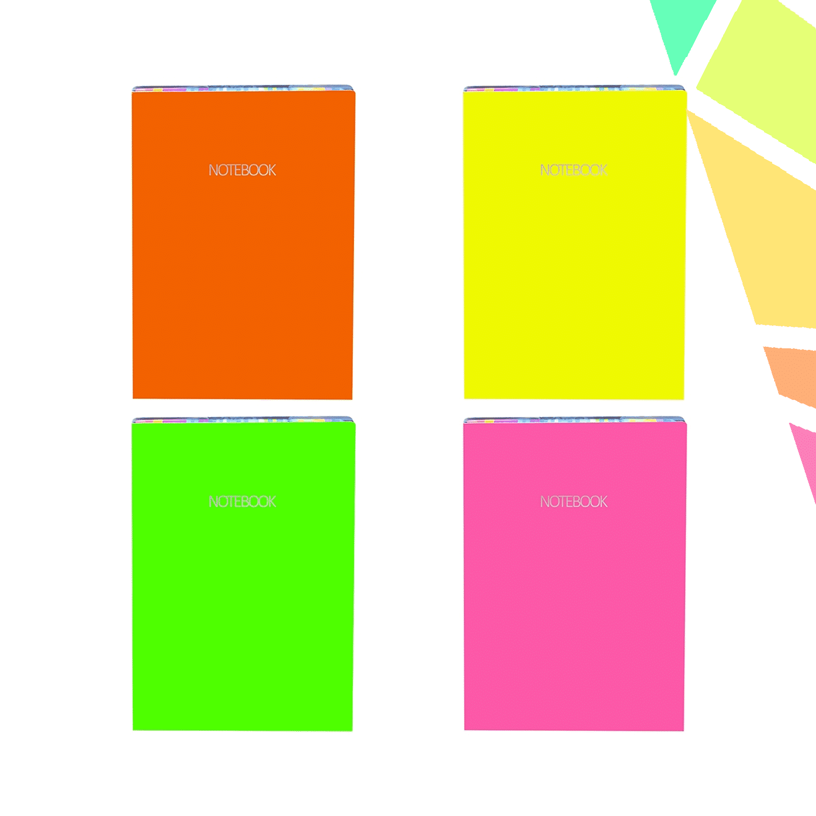 Notes A5, 80 file, Neon - imagine 1