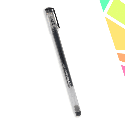 Pix cu gel 0,38 mm, negru, Tuzoo - imagine 1