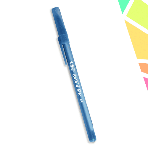 Pix Round Stic Albastru - BIC - imagine 1