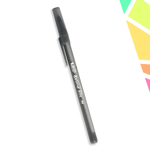 Pix Round Stic Negru - BIC - imagine 1