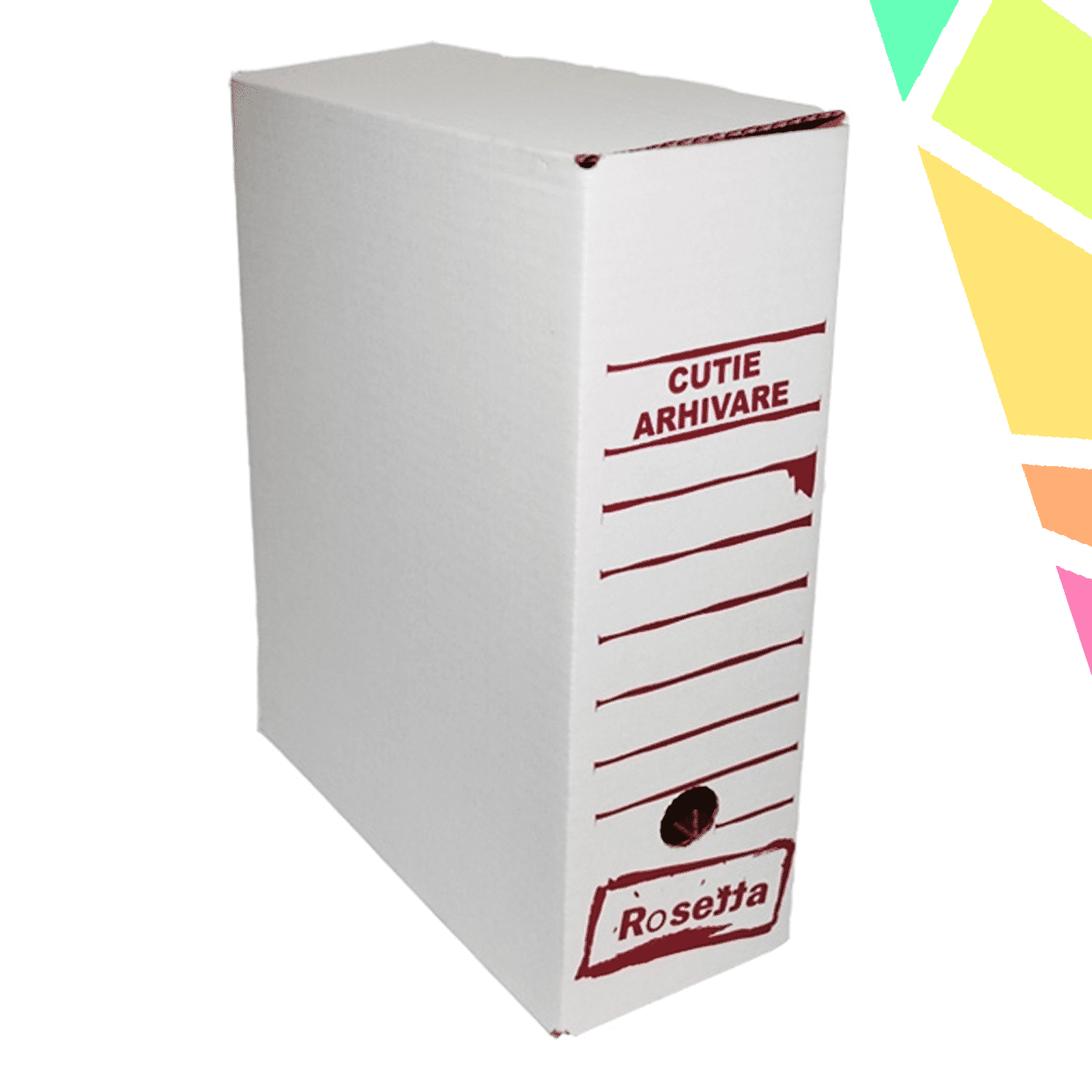 Cutii arhivare carton 10 cm - imagine 1