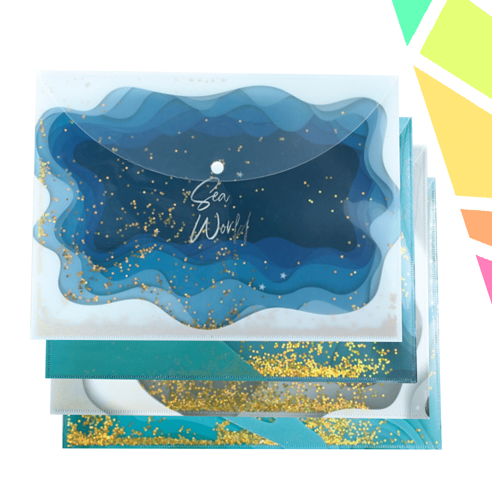 Mapa A5 Cu Buton - OFFISHOP - imagine 1