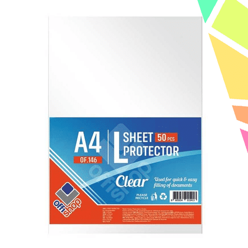JimtkcQ.md_.png Folie protectie A4, tip L, 100 buc/set - OFFISHOP - imagine 1