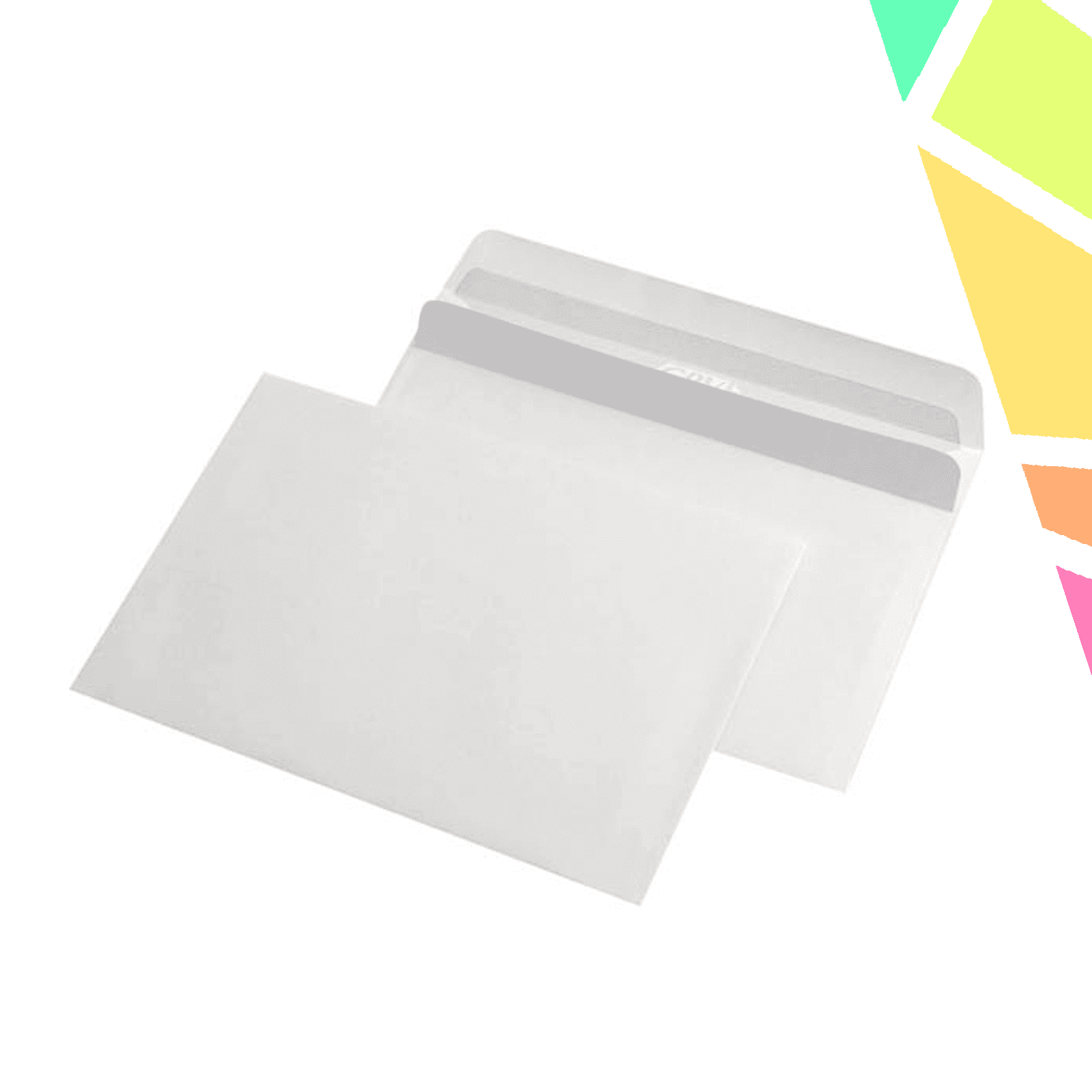 Plic C6 autoadeziv alb GPV - Set 100 - imagine 1