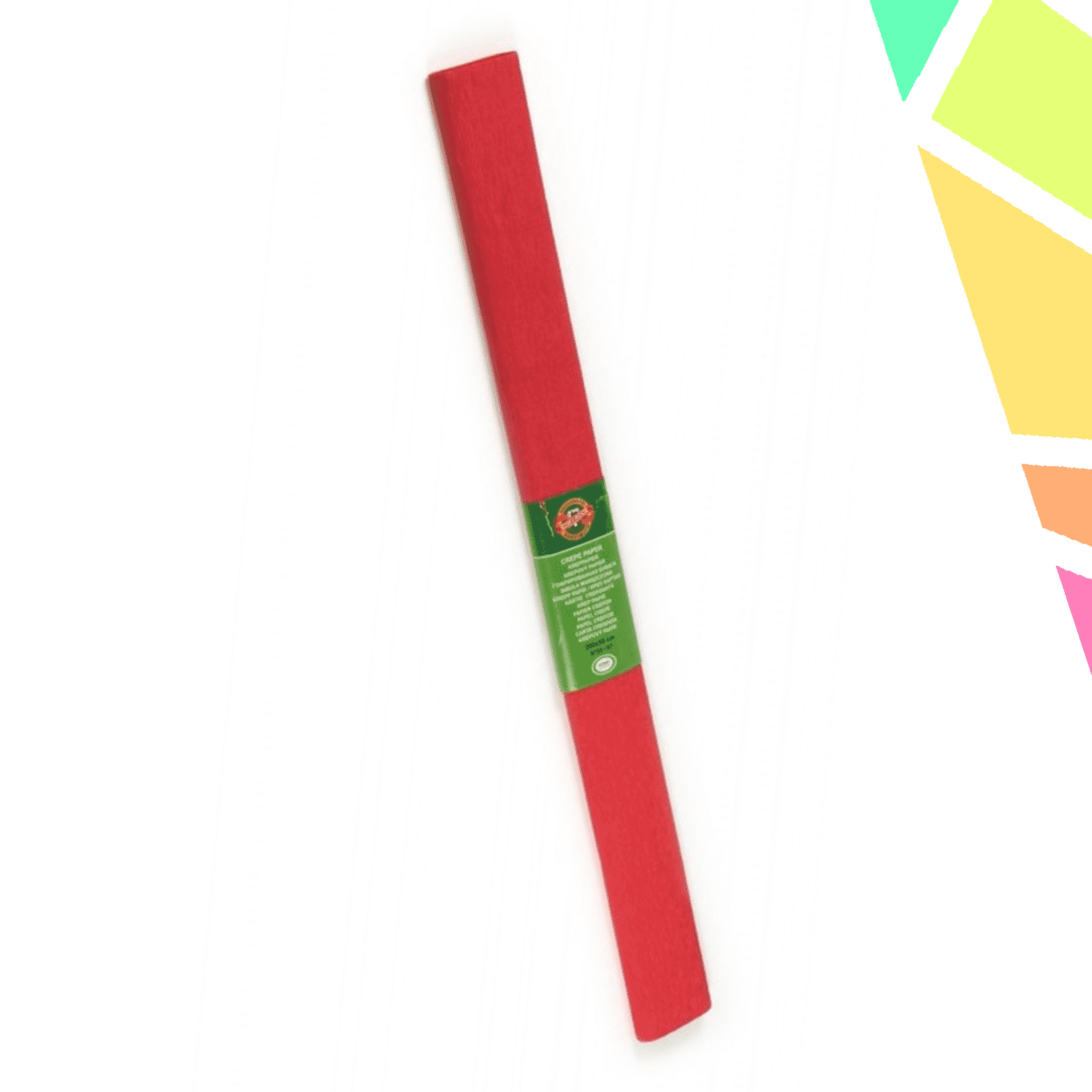 Hartie Creponata, 200x50cm, Rosu inchis,  - Koh-I-Noor - imagine 1