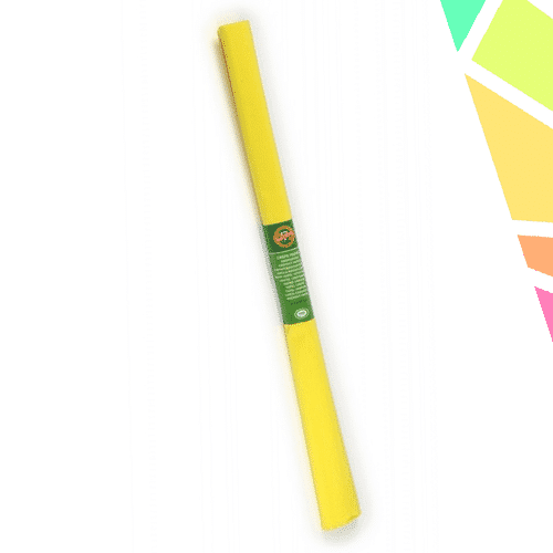 Hartie Creponata, 200x50cm, Galben ,  - Koh-I-Noor - imagine 1