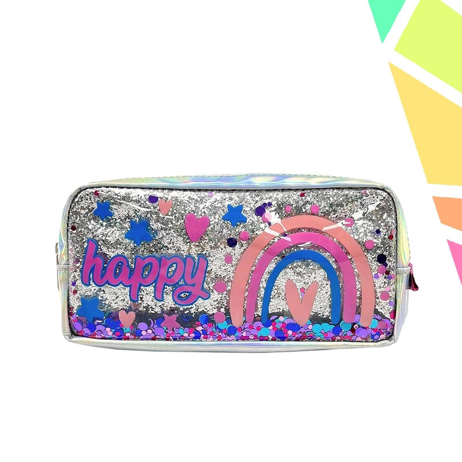 SX5CFTQ.jpeg Penar borseta paiete, HAPPINESS, 22x11x5.5 CM - S-COOL - imagine 1