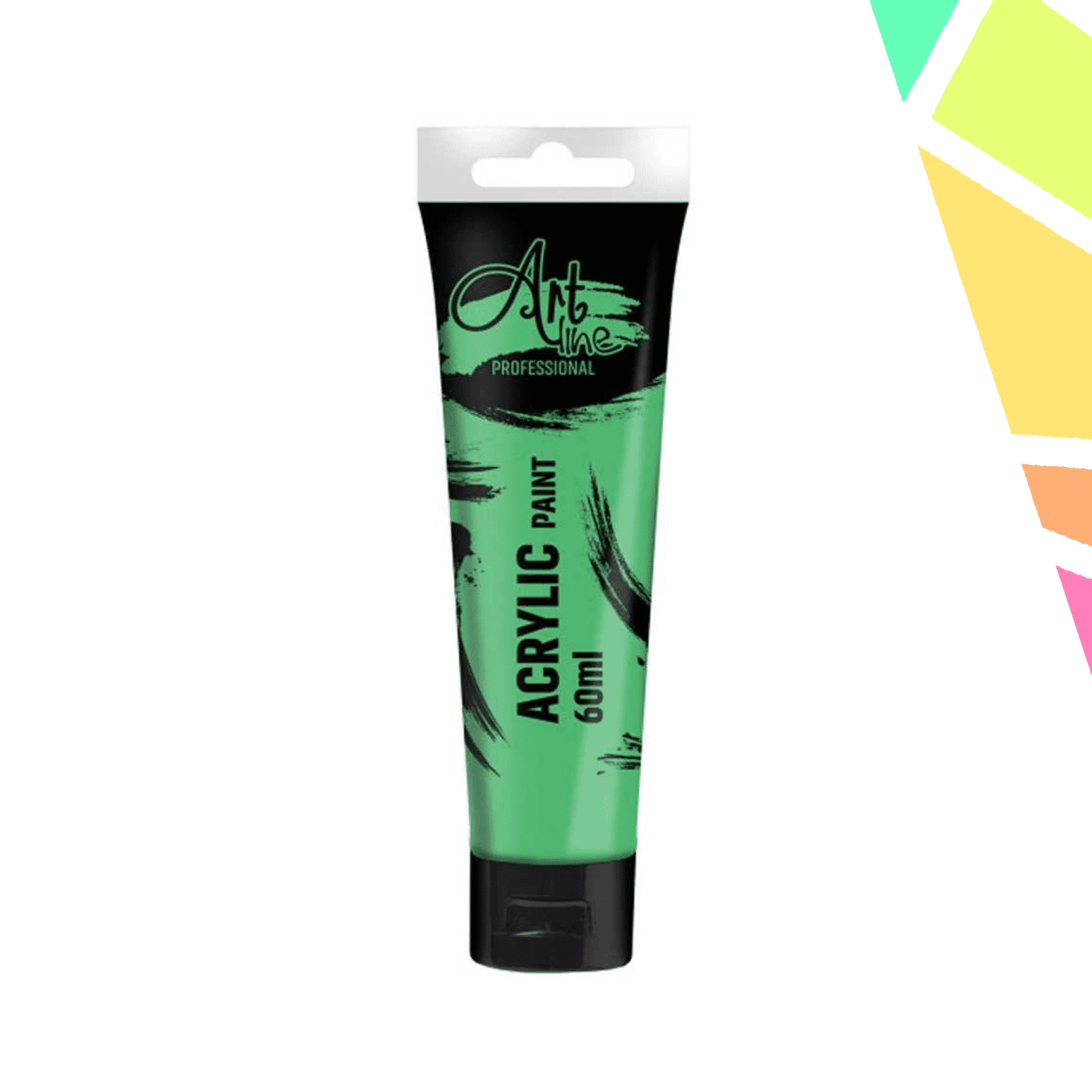 U7YiRs9.png Vopsea acrilica Art, 60 ml, 6buc/set, GREEN EMERALD - ARTLINE - imagine 1