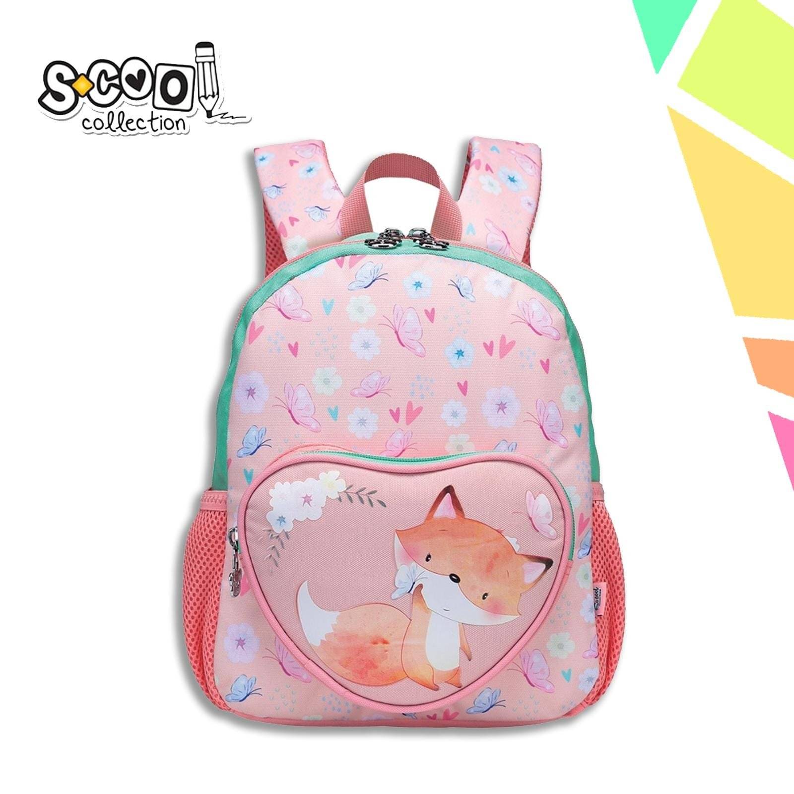 Ghiozdan gradinita FOX, 31x24x9 cm - S-COOL - imagine 1