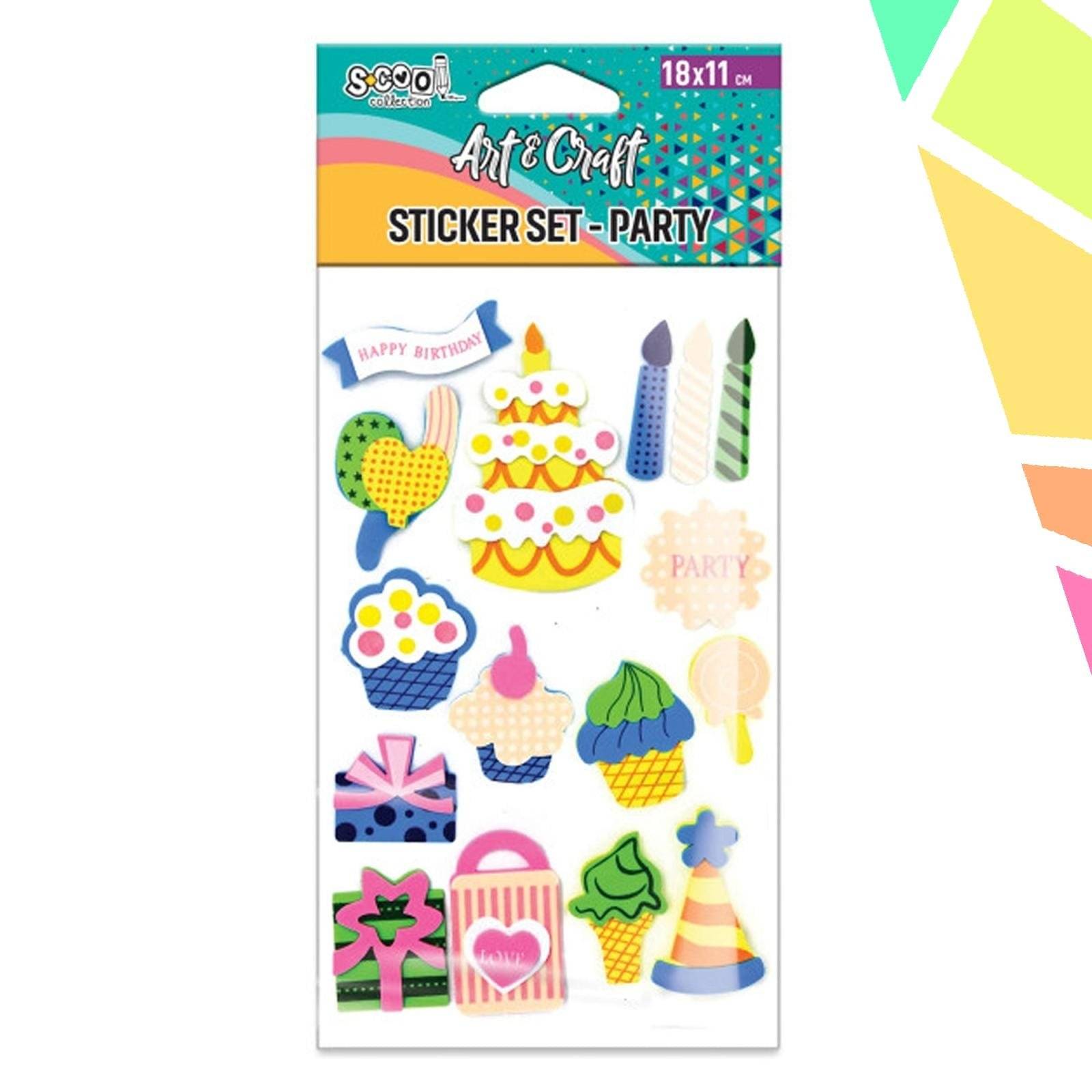 gMkD42q.jpeg Accesorii craft, stickere 3D, Party - S-COOL - imagine 1