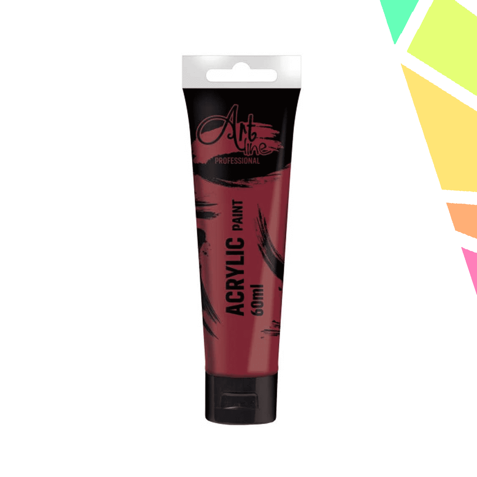 h6XlWan.png Vopsea acrilica Art, 60 ml, 6buc/set, RAW UMBER - ARTLINE - imagine 1