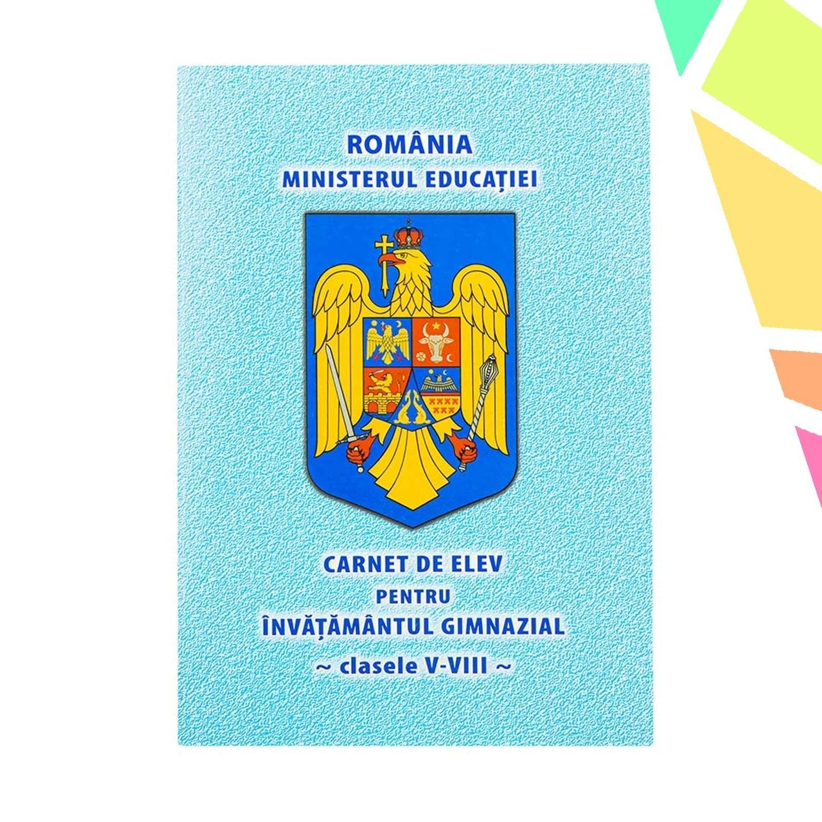 hzJMFHJ.jpeg Carnet De Elev Clasele V-VIII - imagine 1