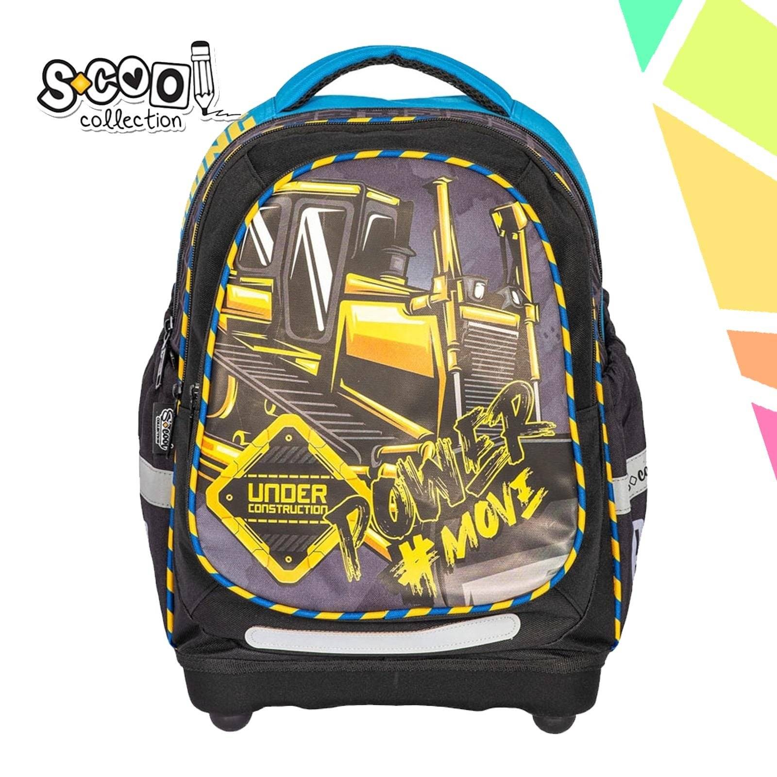 Ghiozdan anatomic POWER, 38x39x19.5 cm - S-COOL - imagine 1