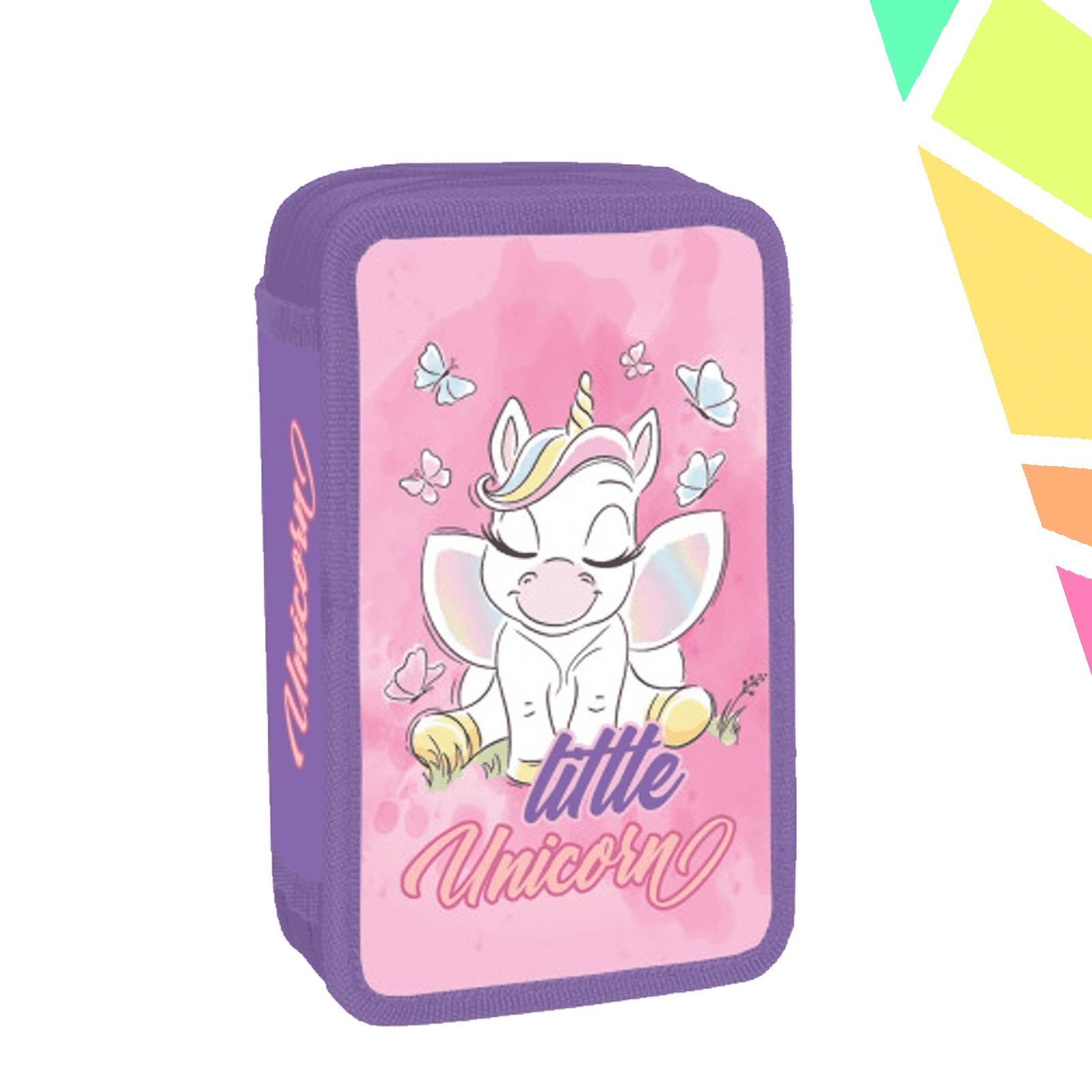 Penar echipat, 2 fermoare, 29 piese, LITTLE UNICORN - S-COOL - imagine 1
