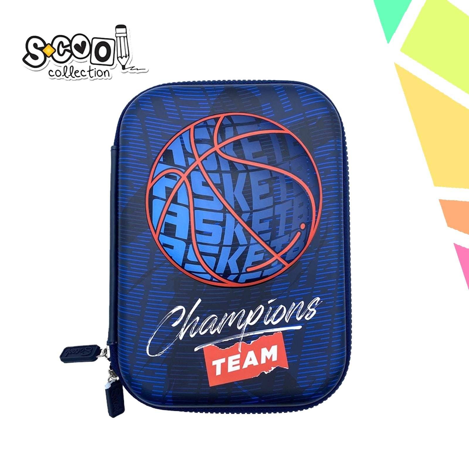 Penar neechipat 3D, BASKETBALL, 22.5x15.5x5.2 cm - S-COOL - imagine 1