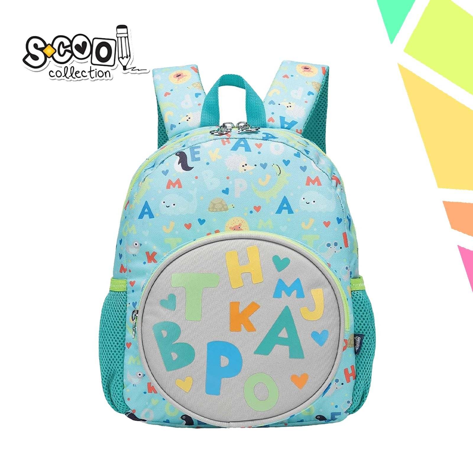 Ghiozdan gradinita LETTERS, 31x24x9 cm - S-COOL - imagine 1