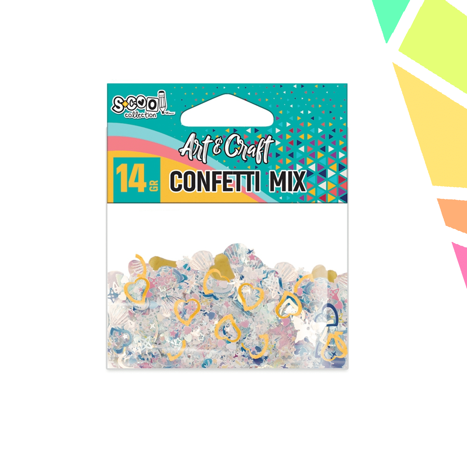 qxnGgFx.png Accesorii Craft, Confetti Diverse Modele, 14 Gr - S-COOL - imagine 1