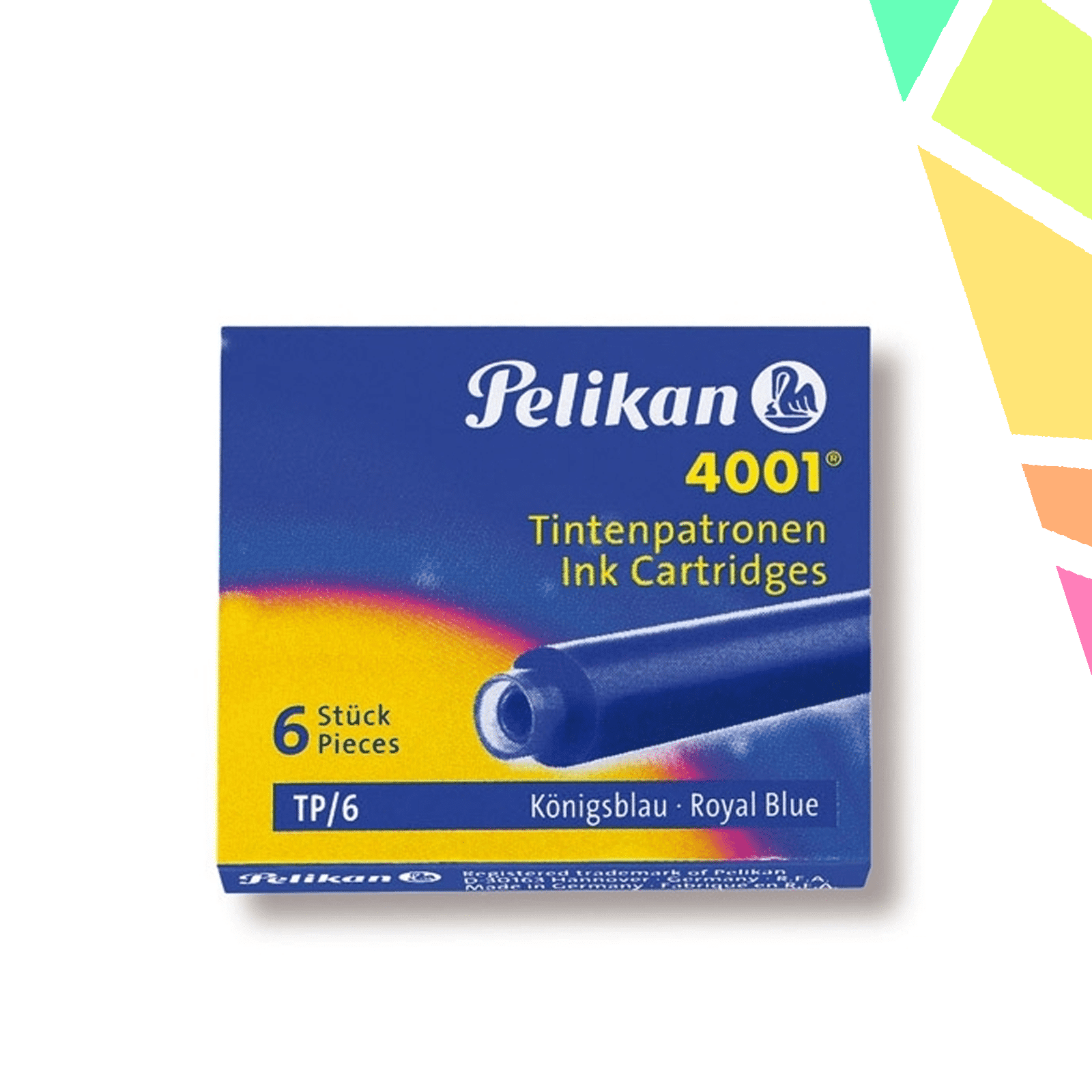 sqdVqPo.png Patroane mici cerneala 4001 set 6 albastru royal - imagine 1