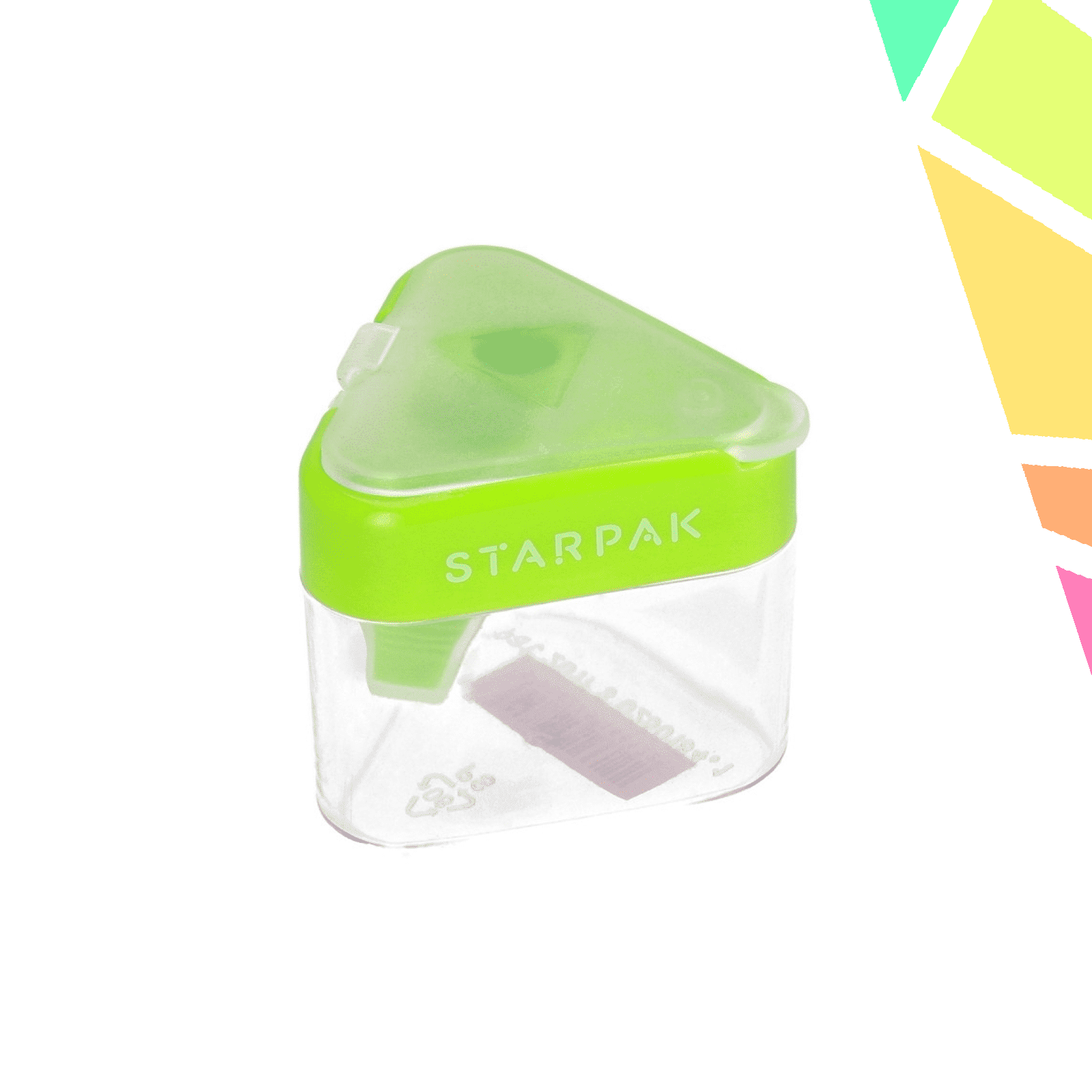 Ascutitoare dubla, Triunghi - STARPAK - imagine 1