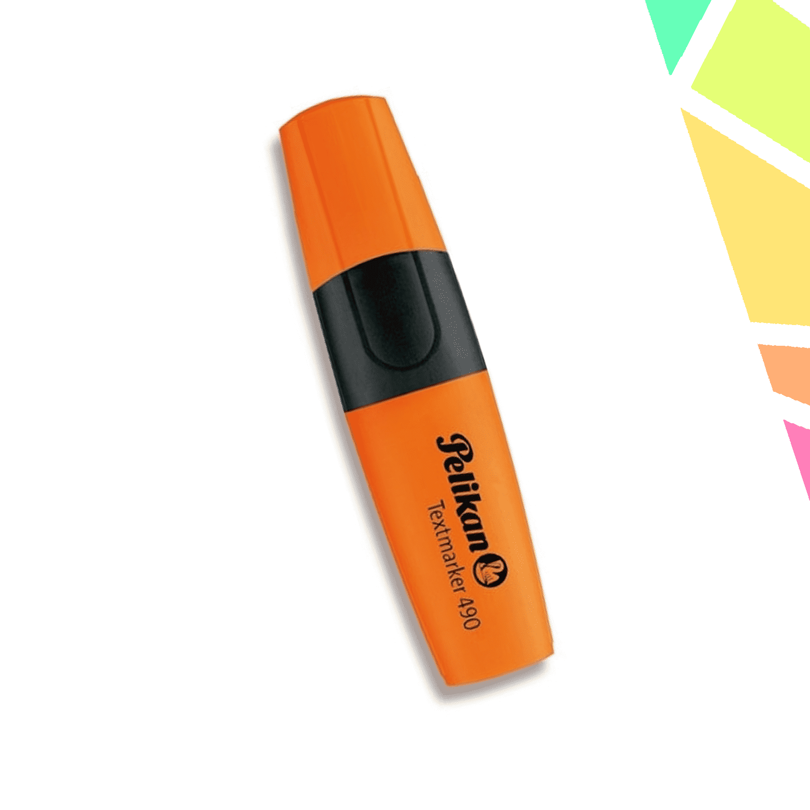 Textmarker 490 portocaliu Pelikan - imagine 1
