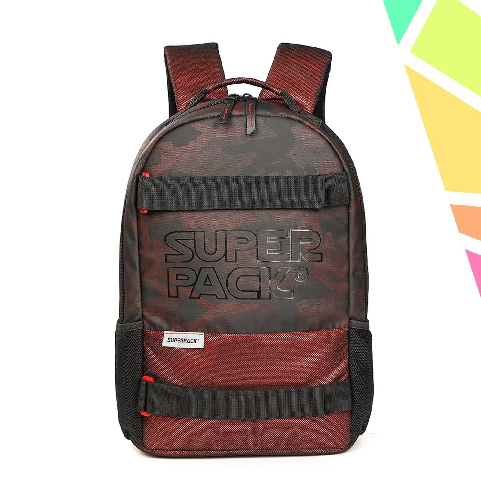 Ghiozdan compartiment laptop, SUPERPACK, 43x30x14 cm - S-COOL - imagine 1