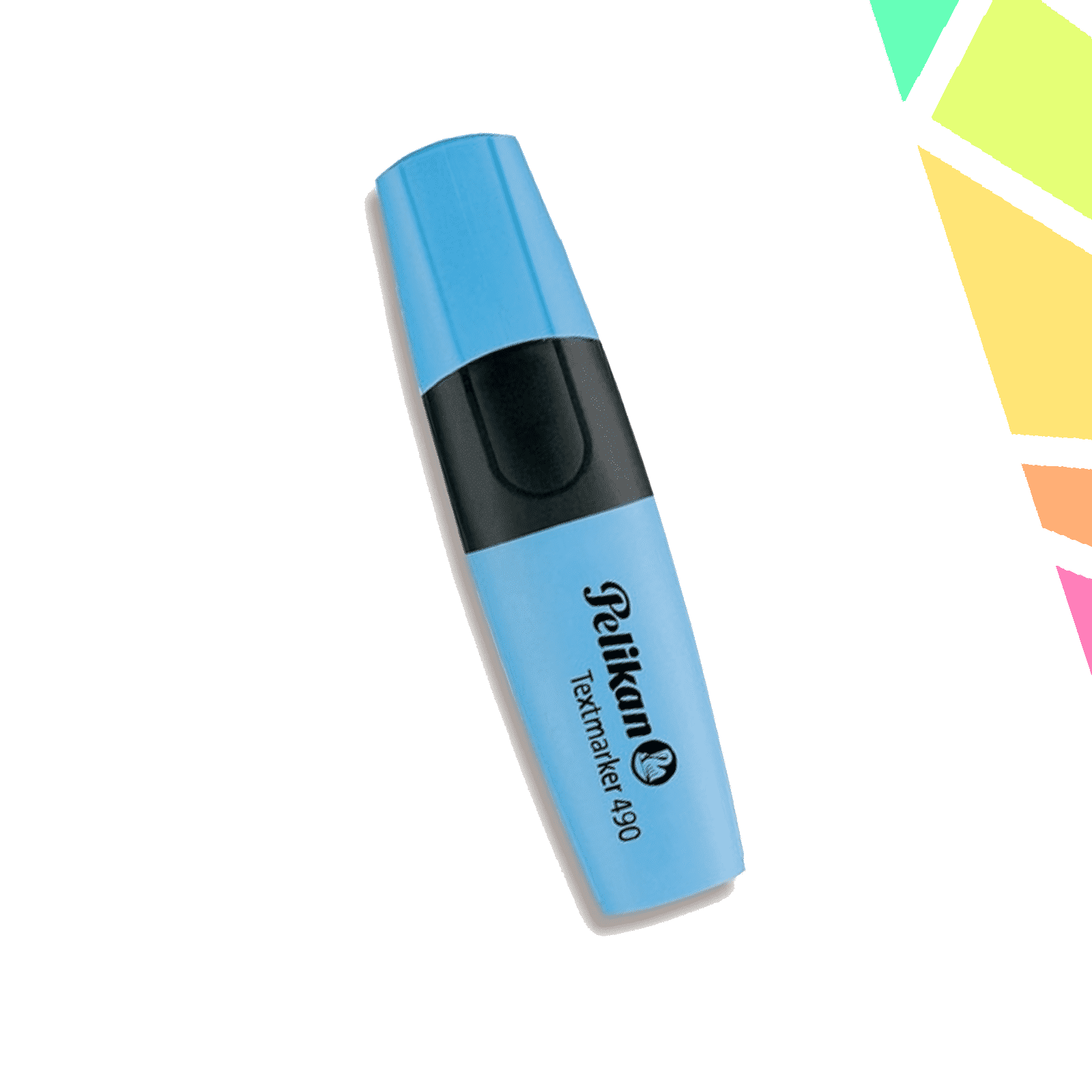Textmarker 490 Albastru Pelikan - imagine 1