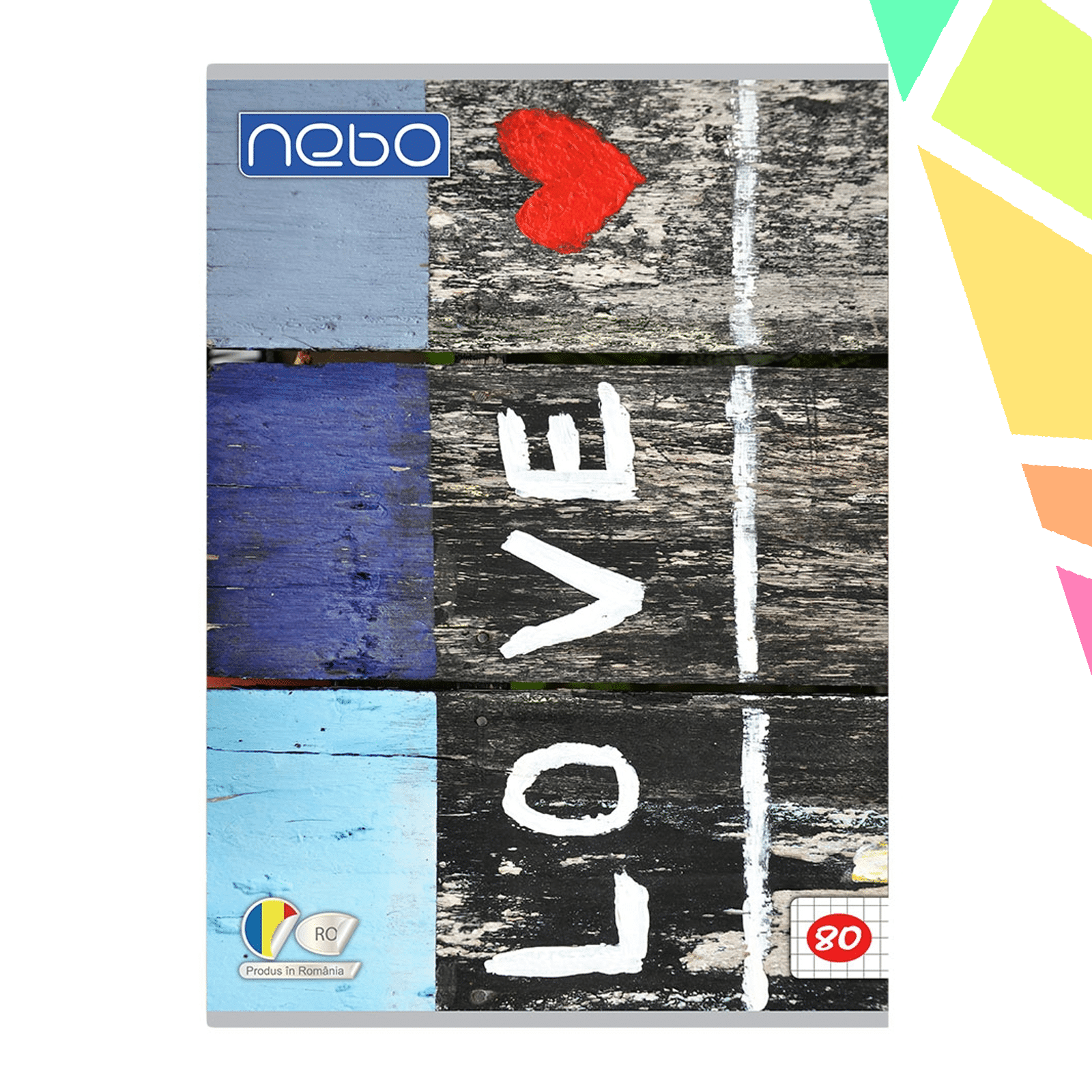 P2496 1 Caiet A4 80 file AR - NEBO - imagine 1