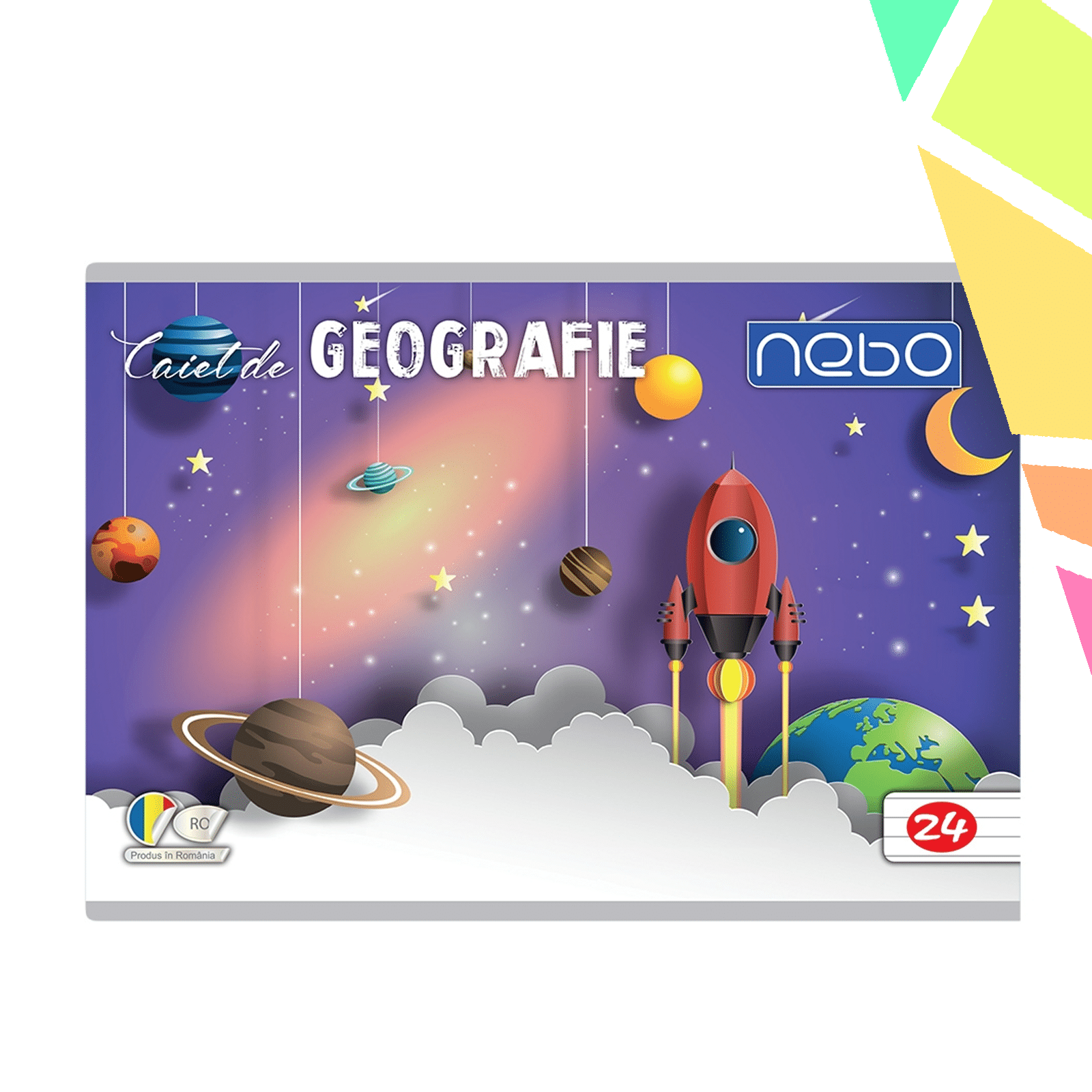 P2548 1 Caiet geografie 24 file - NEBO - imagine 1