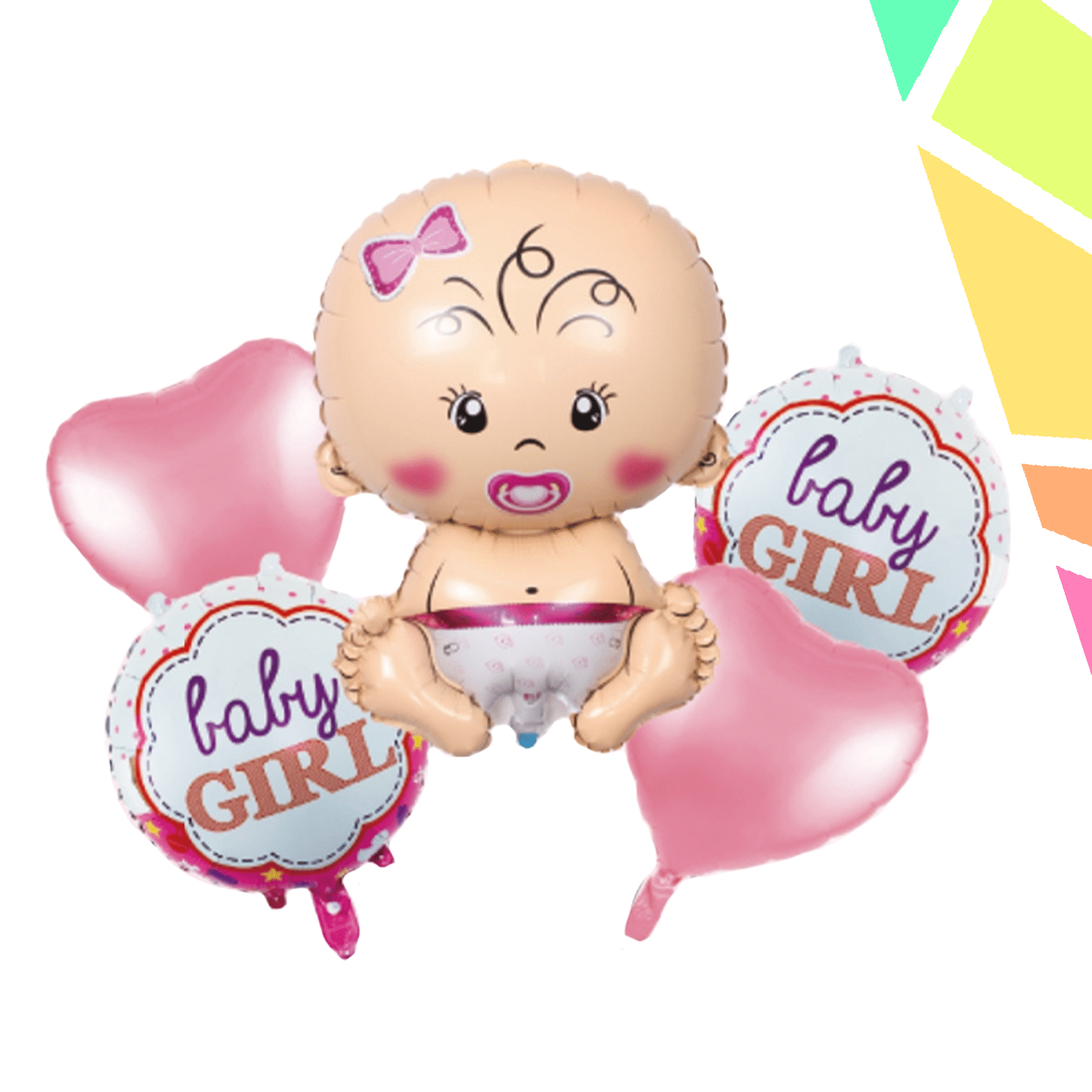 Balon, folie aluminiu, Girl - imagine 1