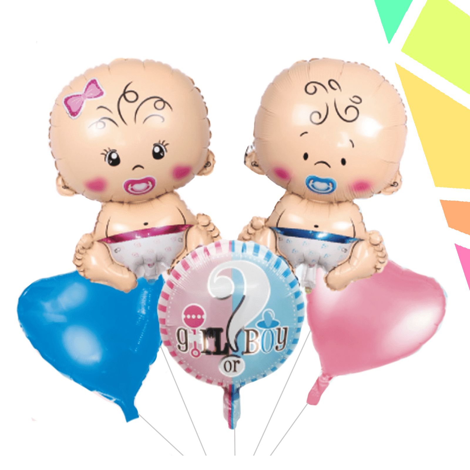 Balon, folie aluminiu, Boy or Girl - imagine 1