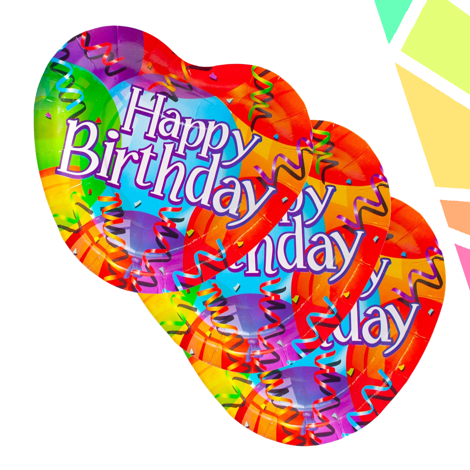 p1471 Farfurii carton, Inimioara, pt. party, 18 cm, 10 buc/set ❌ - imagine 1