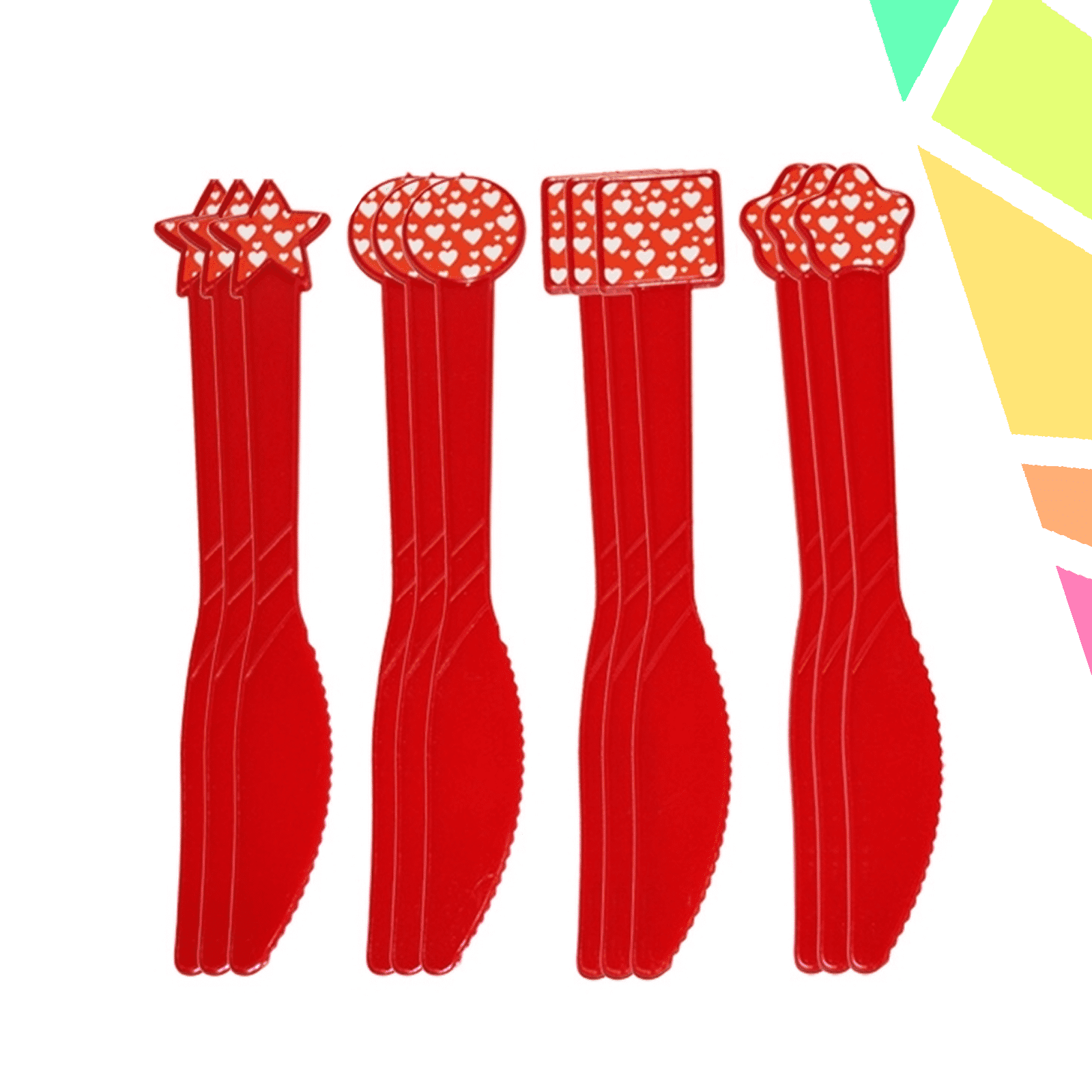 Cutite party plastic - Set 12 - imagine 1