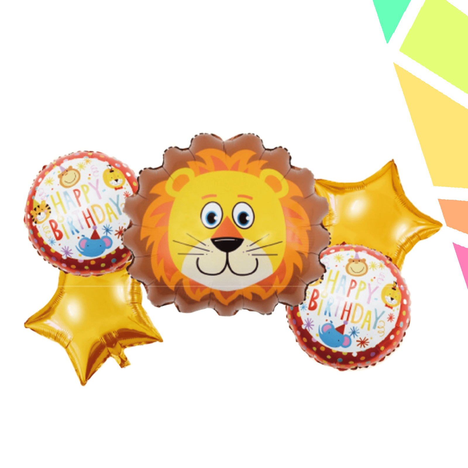 Balon, folie aluminiu, Leu - imagine 1