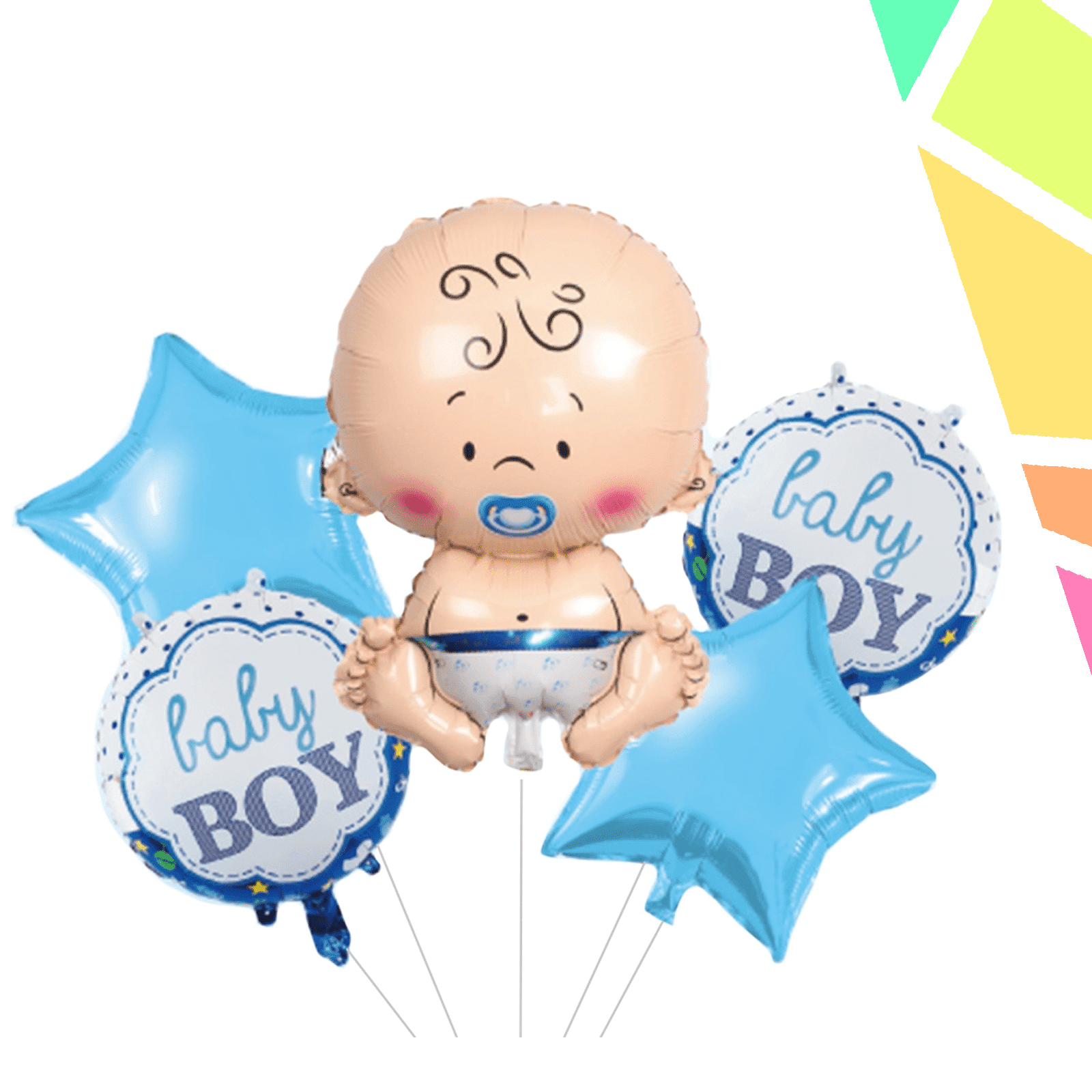 Balon, folie aluminiu, Baby boy - imagine 1