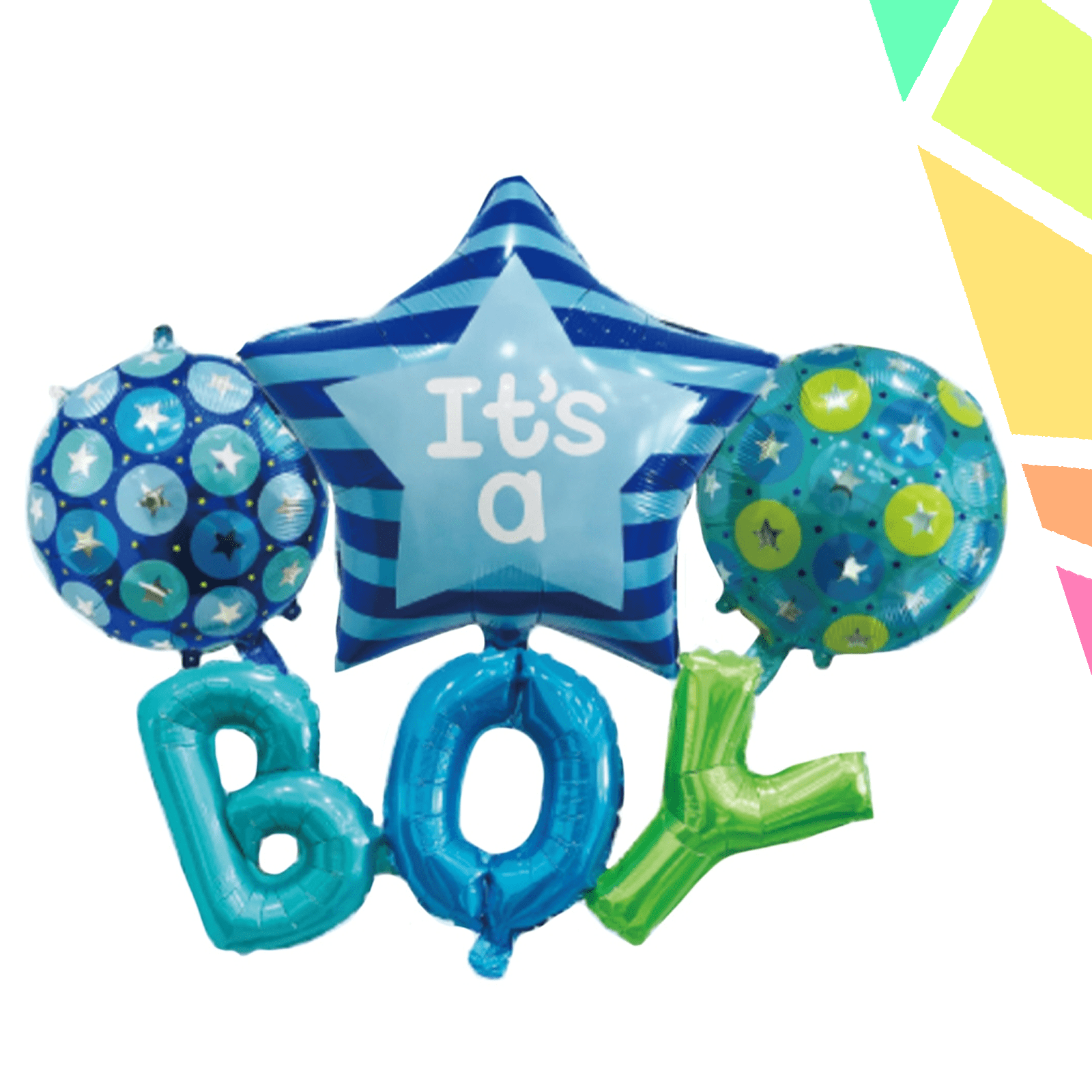 Balon, folie aluminiu, It's a boy - imagine 1