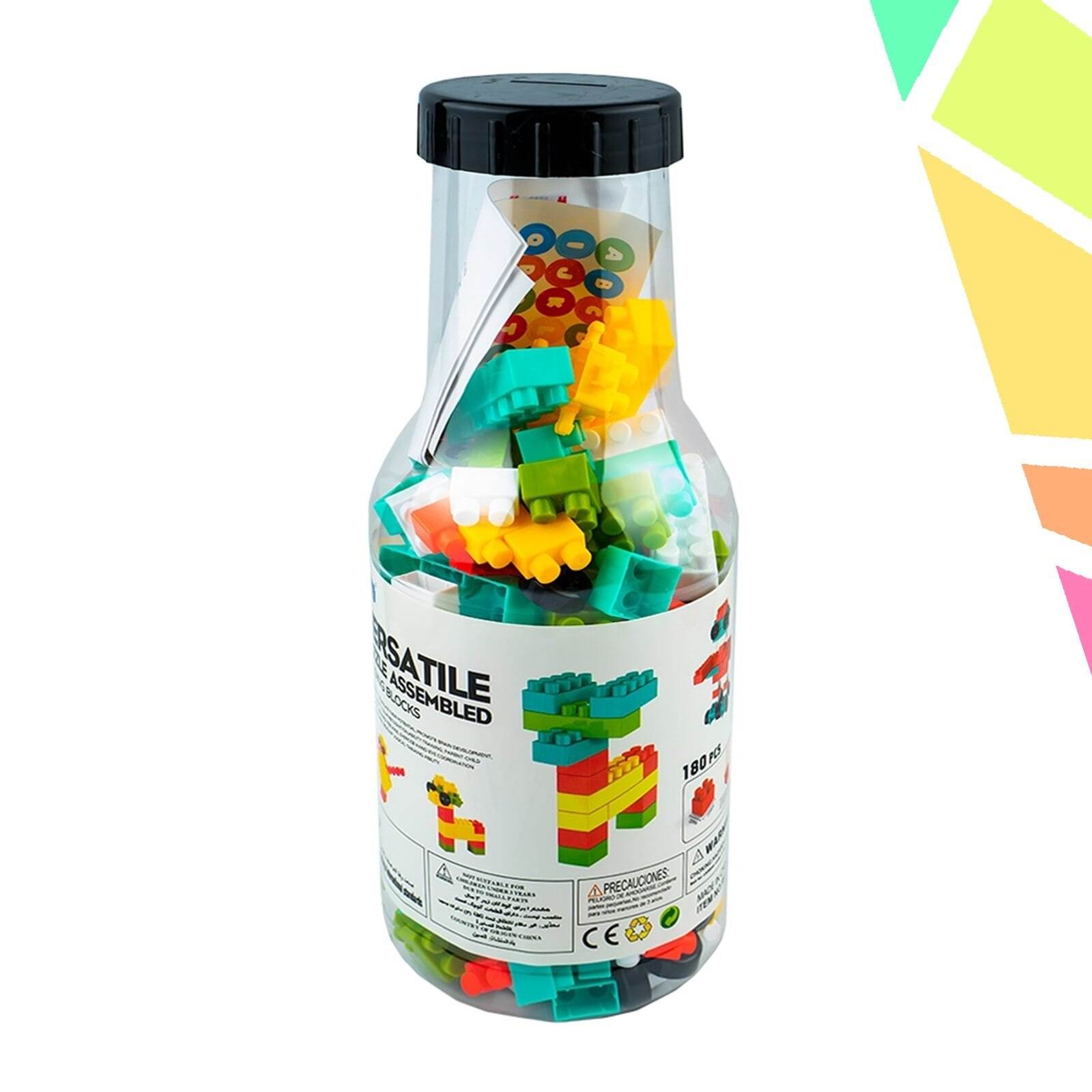 P2171 Cuburi constructii, 180 piese - imagine 1