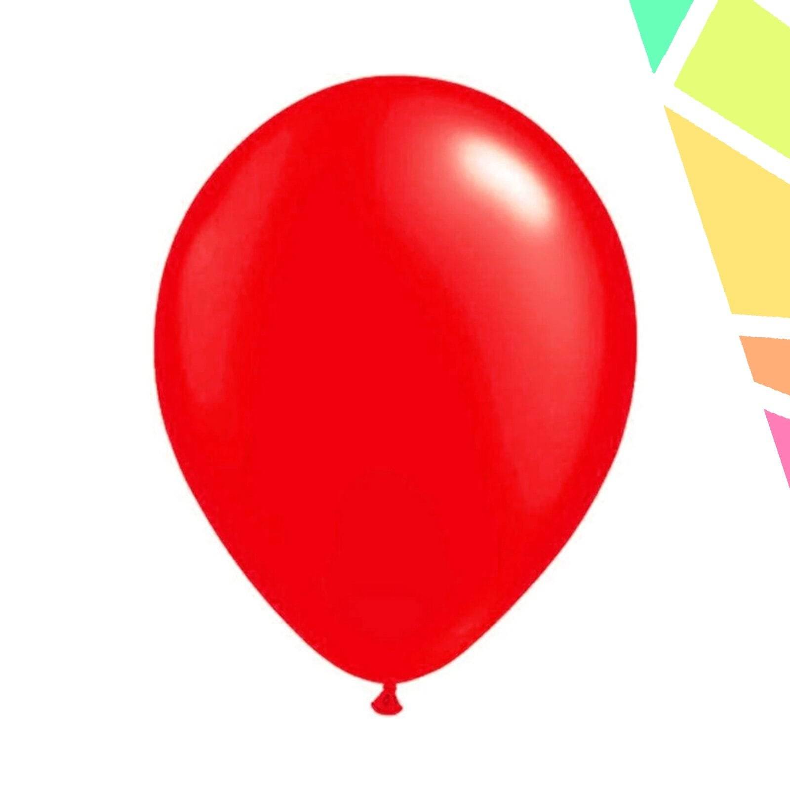 p1607 Baloane 2,8 g, rosii, 100 buc/set - imagine 1