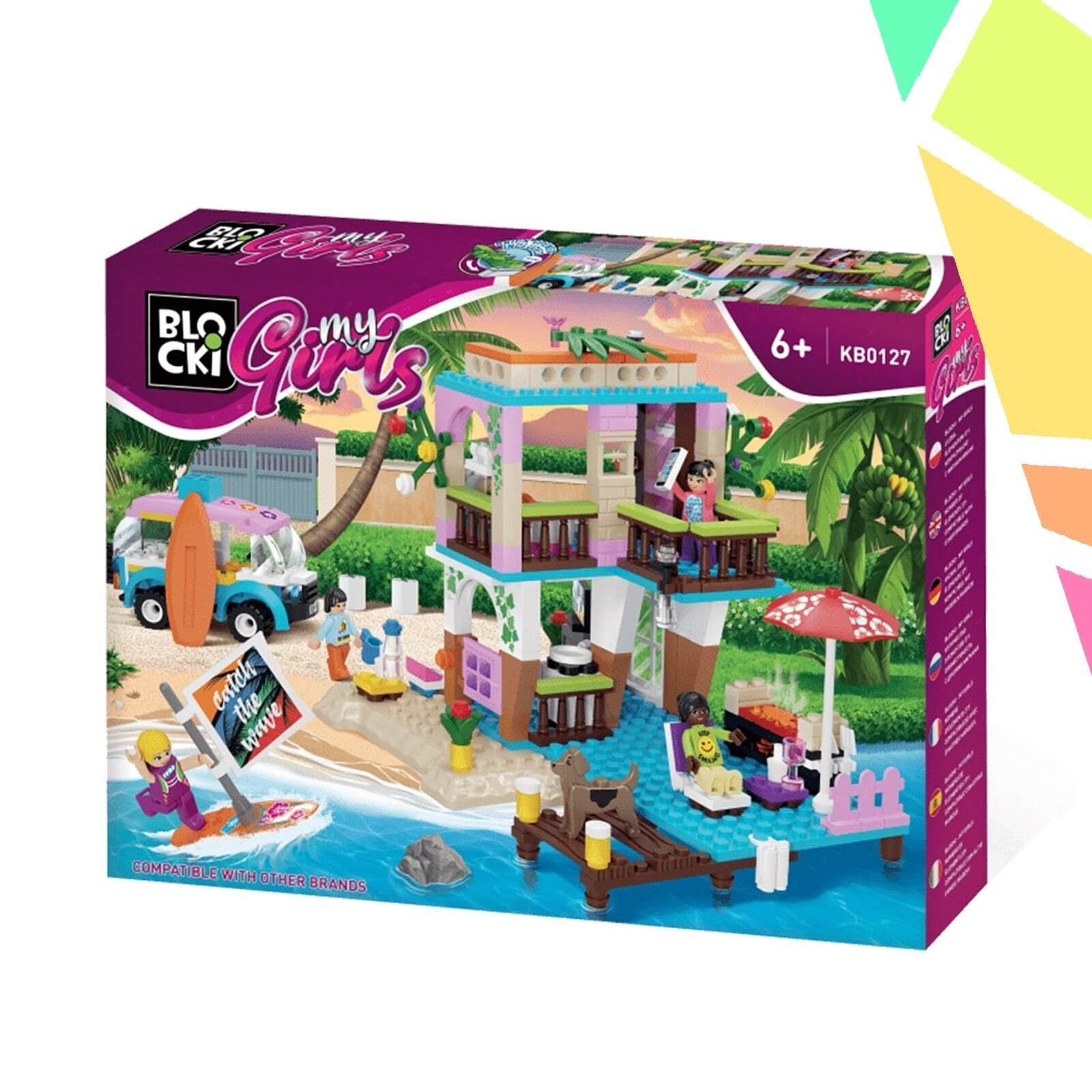 p2234 1 Blocki My Girls, Casa de vacanta, 371 piese - imagine 1