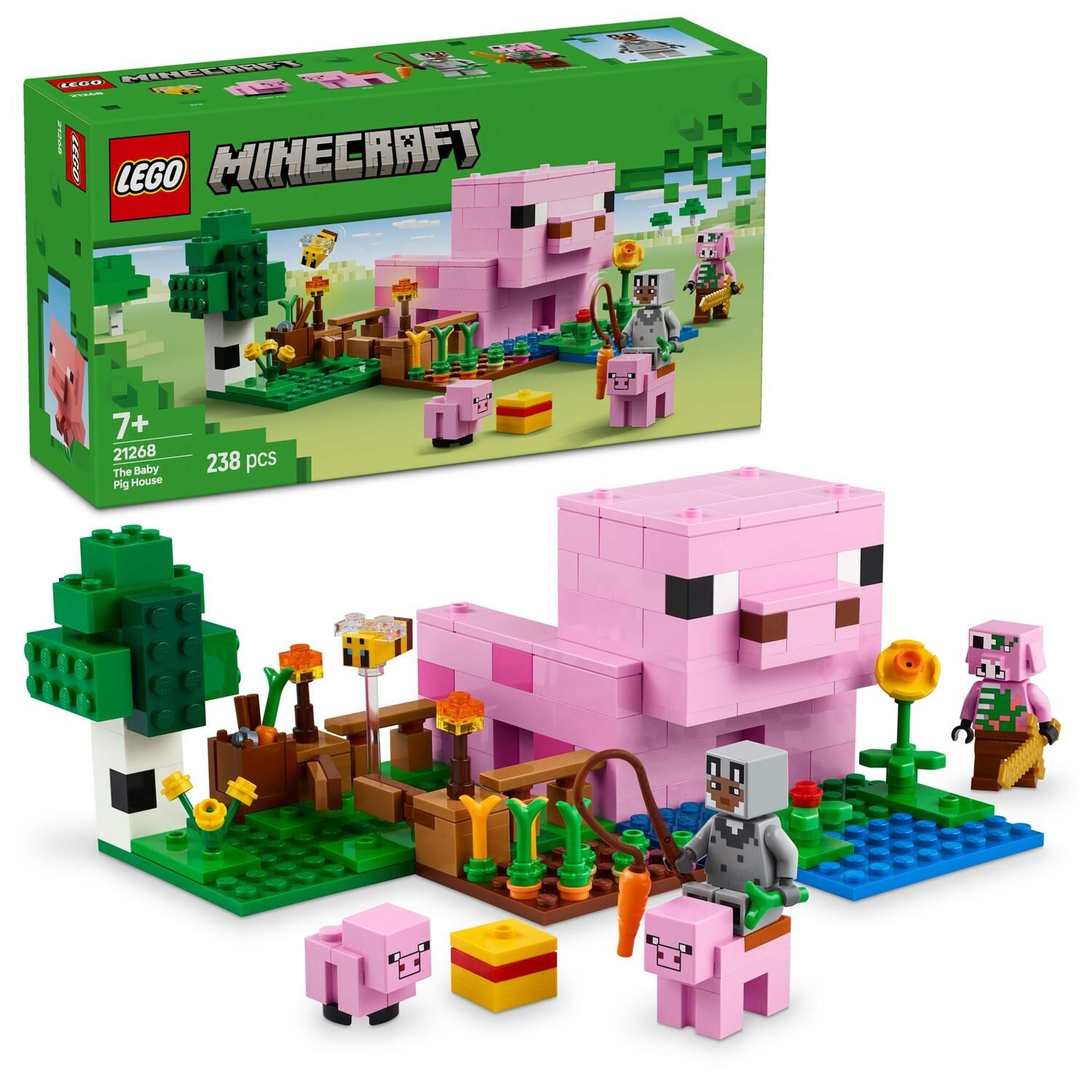 LEGO® Minecraft™ - Casa-Purcelus 21268, 238 piese - imagine 1