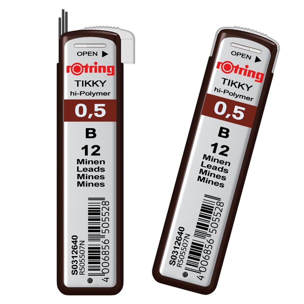 Mine creion 0.5 mm B - ROTRING - imagine 1