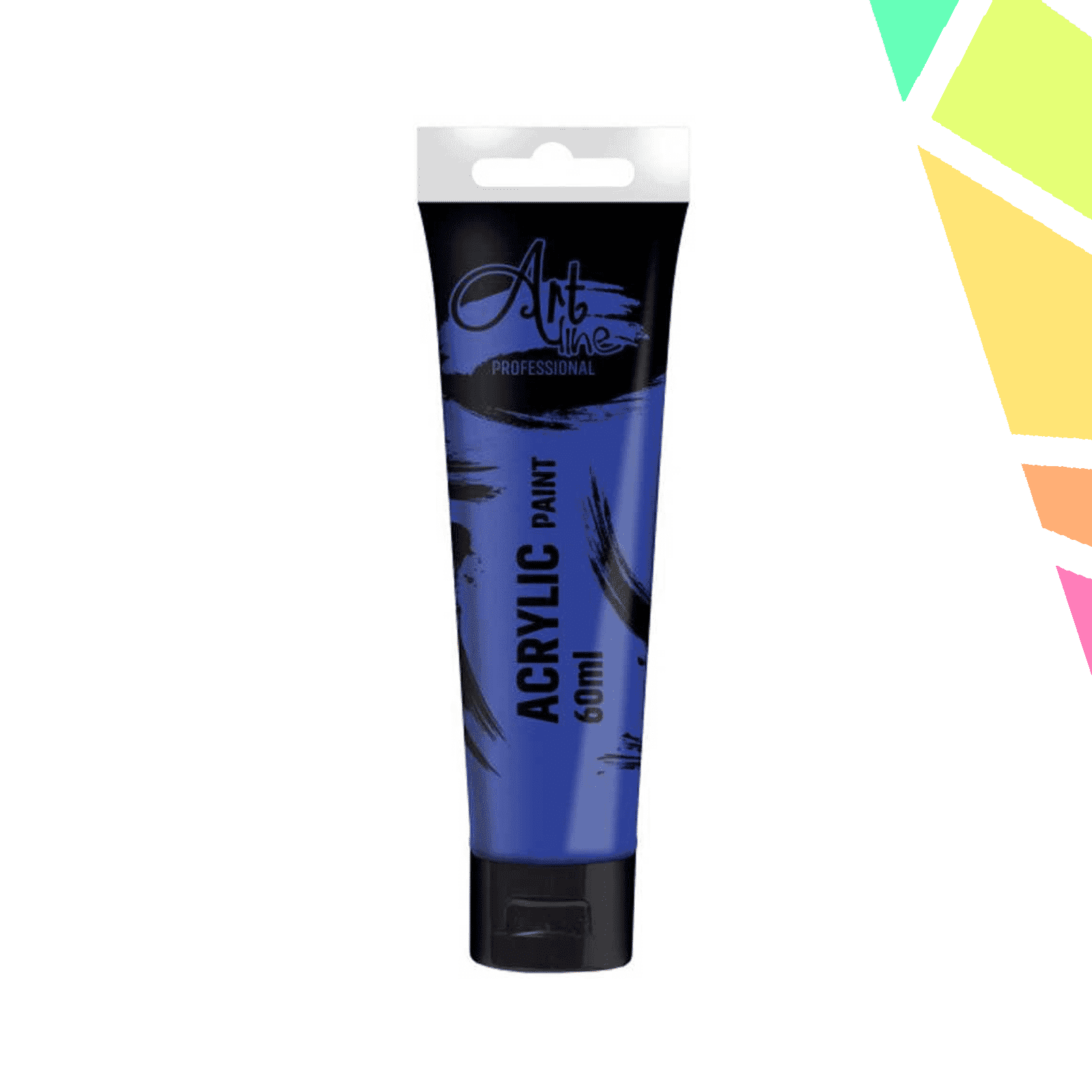 Vopsea acrilica Art, 60 ml, 6buc/set, BLUE ULTRAMARINE - ARTLINE - imagine 1