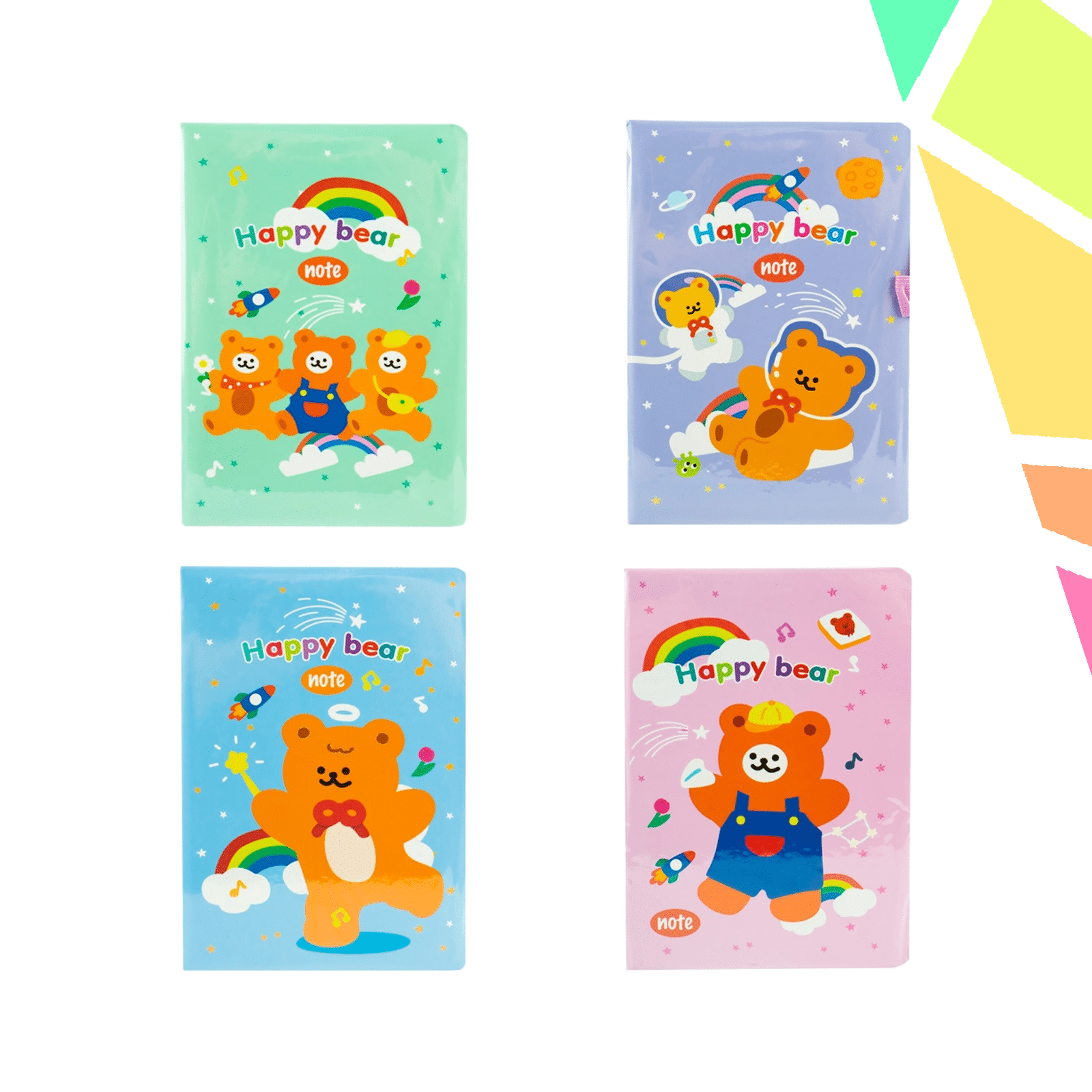 Notes A5, 80 file, Happy bear - imagine 1